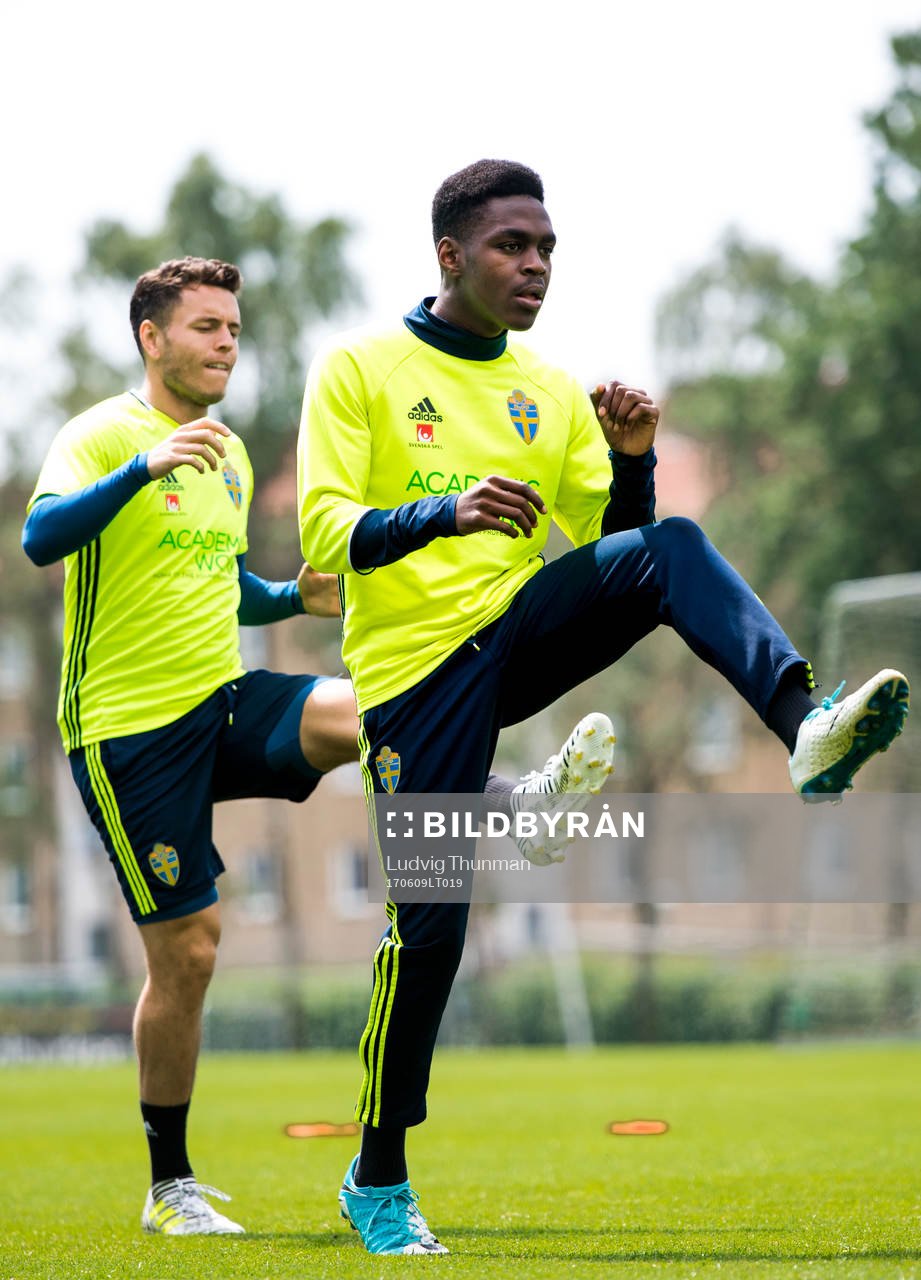 Kerim Mrabti och Joel Asoro