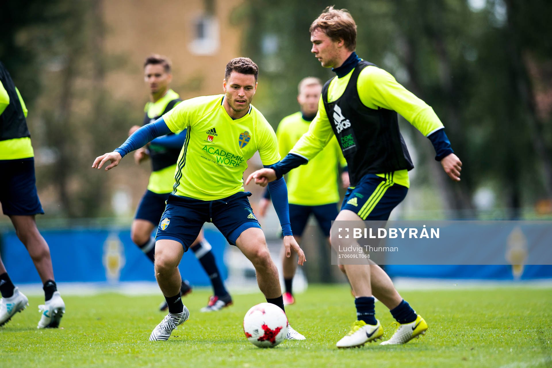 Kerim Mrabti och Simon Tibbling