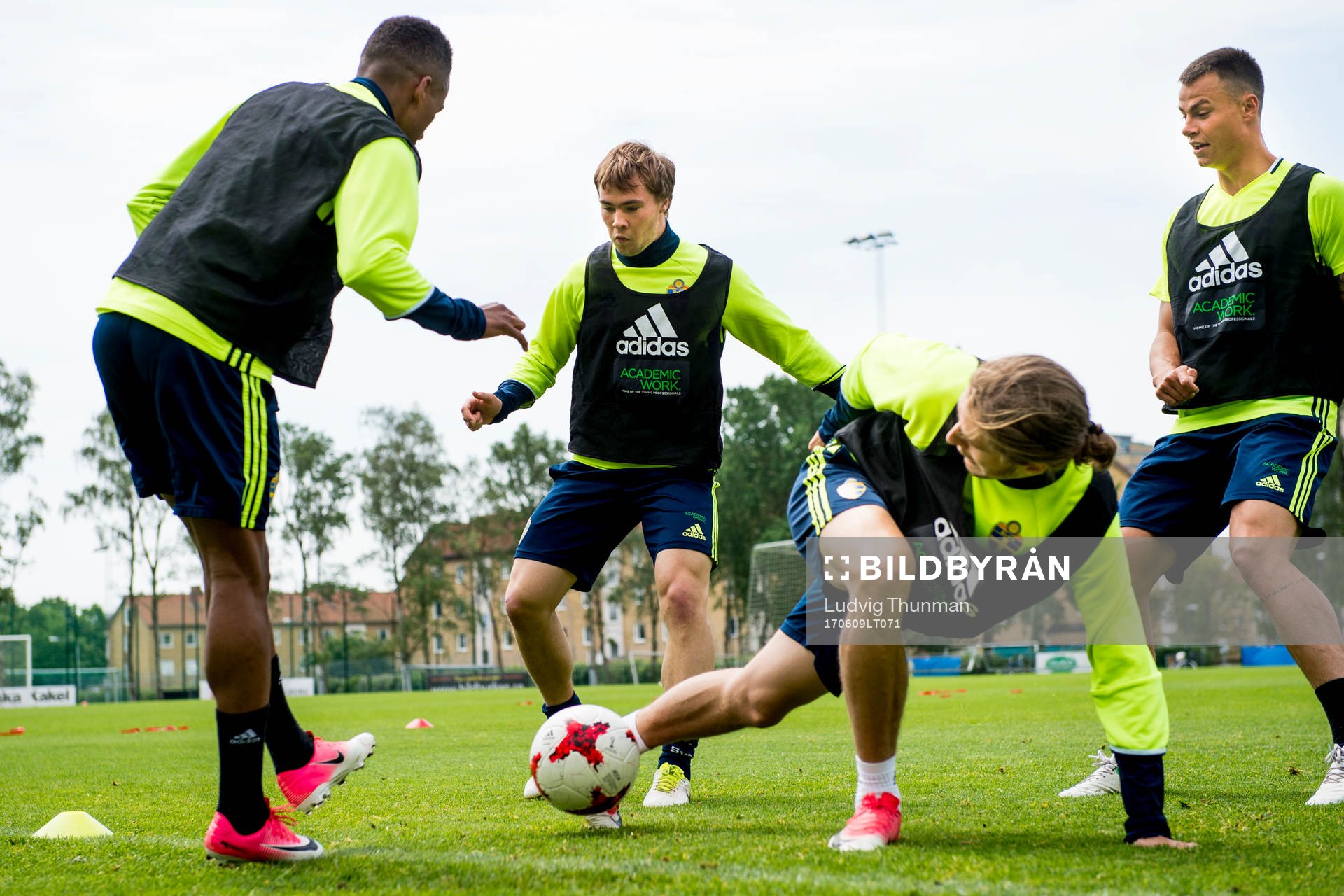 Niclas Eliasson, Simon Tibbling, Pawel Cibicki och Melker