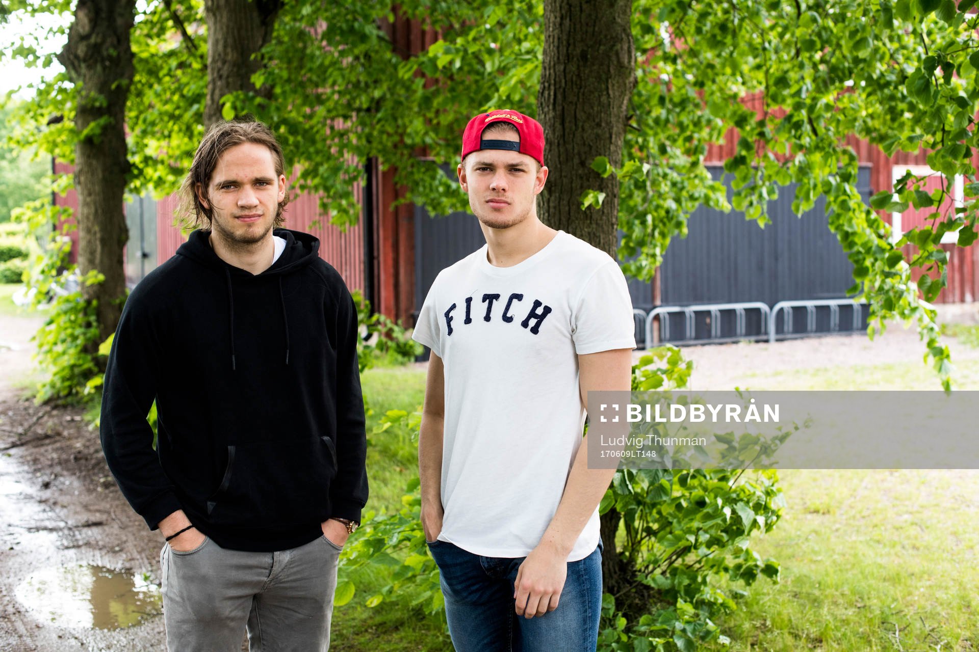 Timothy Liljegren och Lucas Elvenes