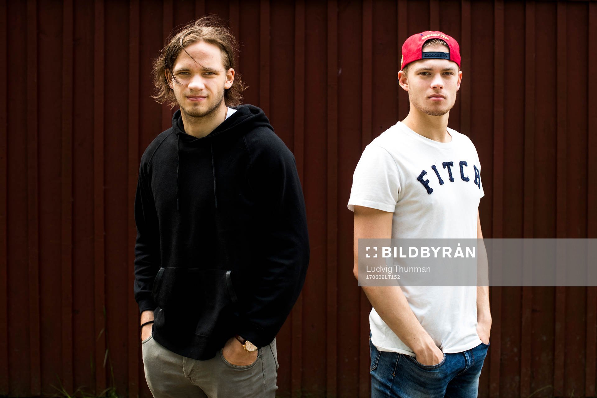 Timothy Liljegren och Lucas Elvenes