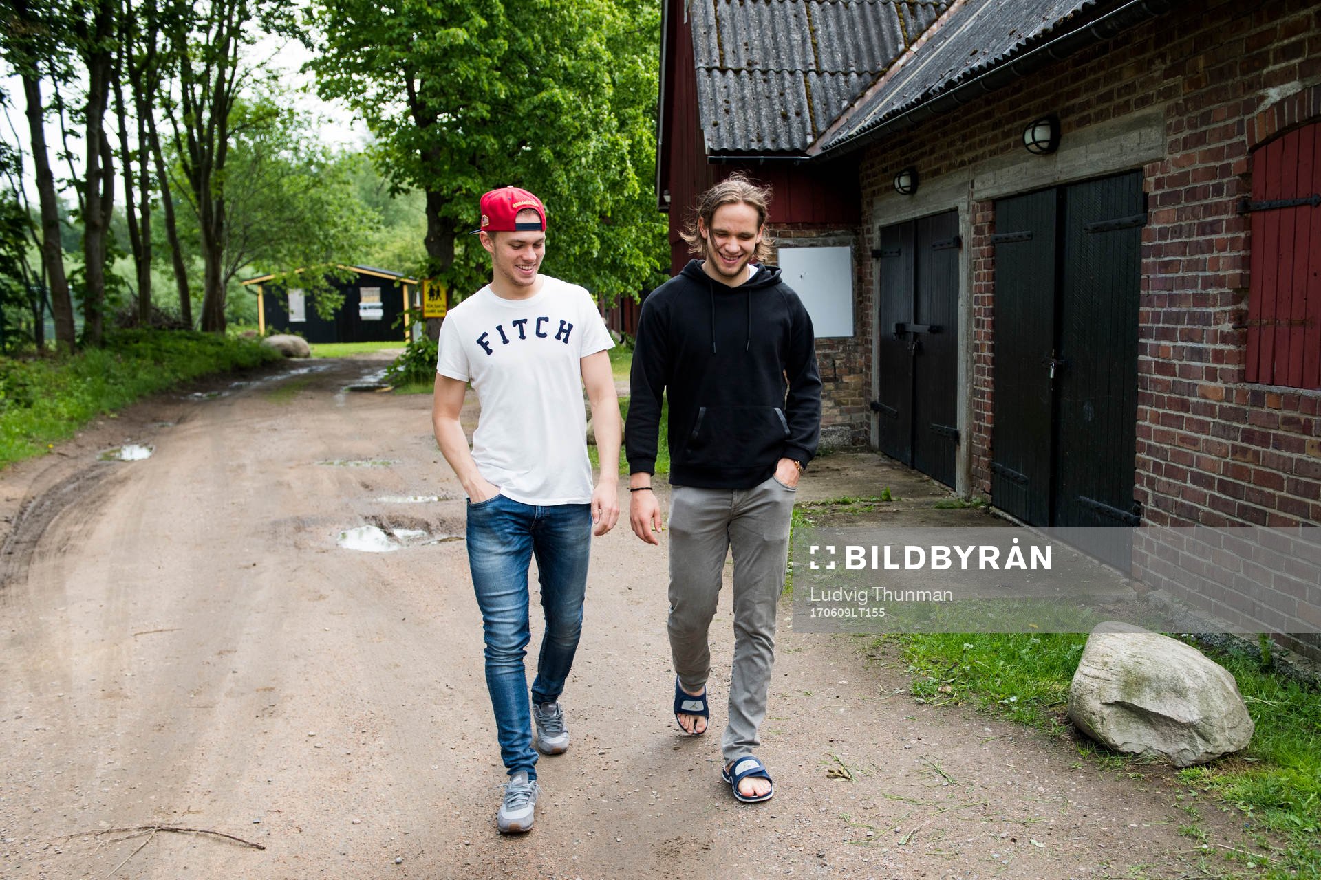 Lucas Elvenes och Timothy Liljegren