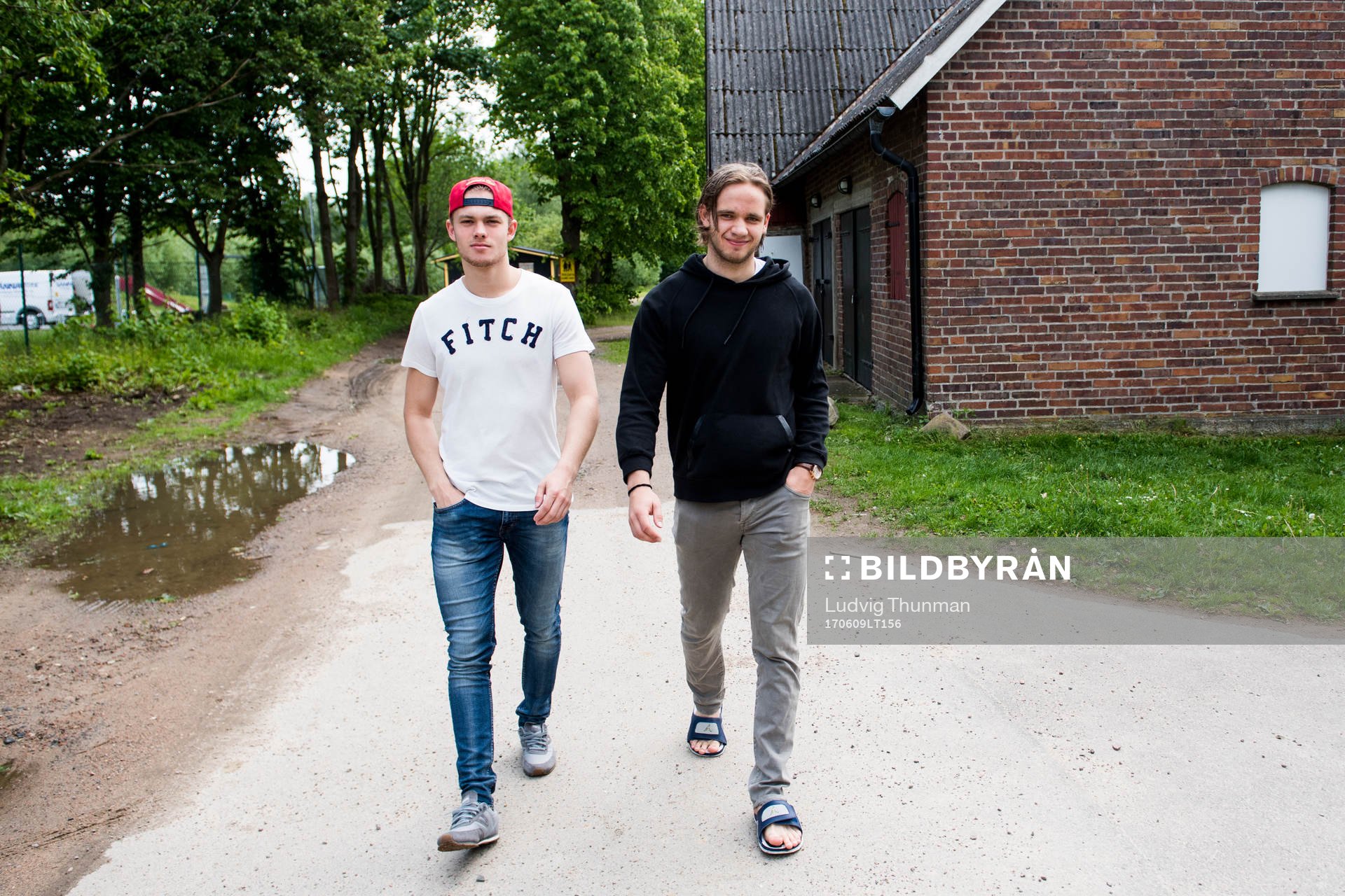 Lucas Elvenes och Timothy Liljegren