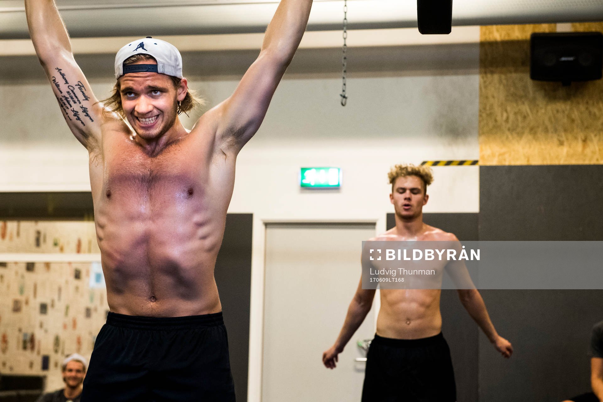 Timothy Liljegren och Lucas Elvenes