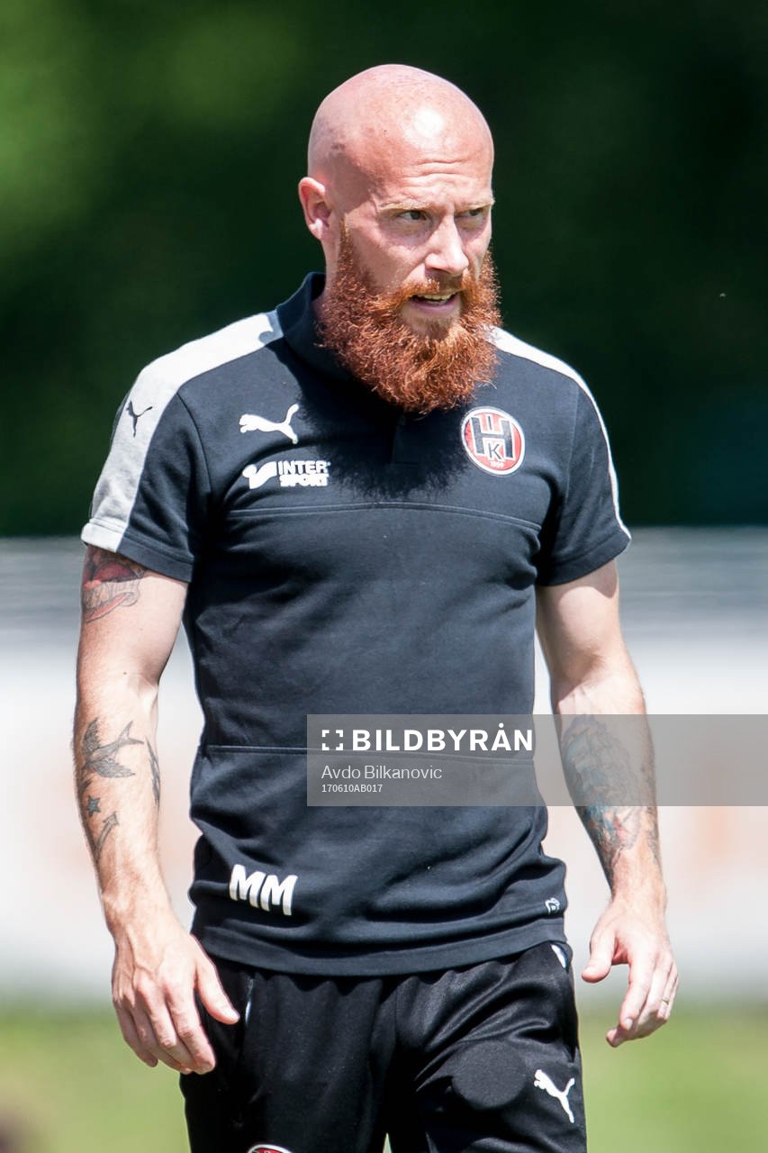 Hittarps tränare Max Mölder