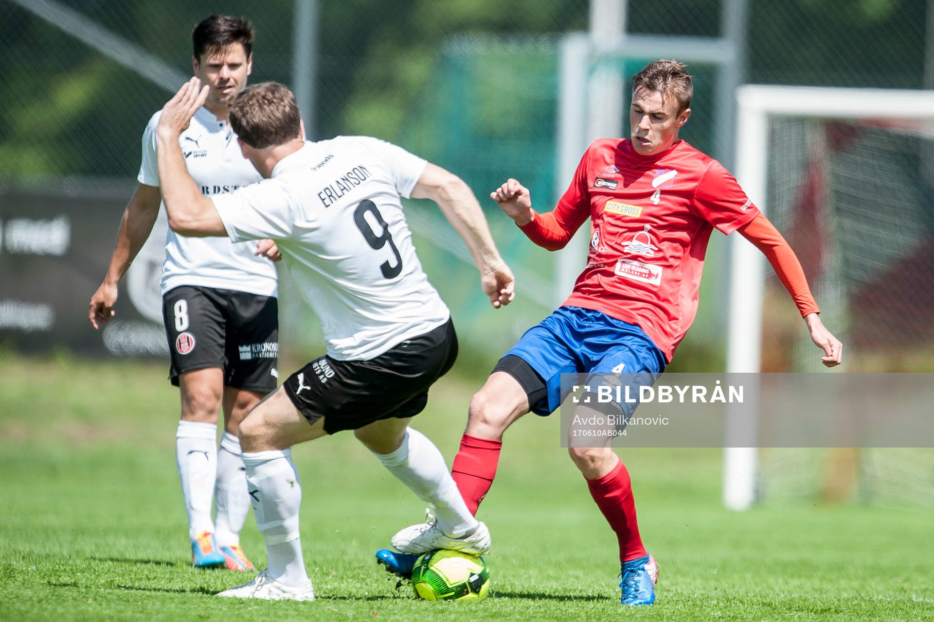 Hittarps Felix Erlanson och Höganäs Oskar Lindblom