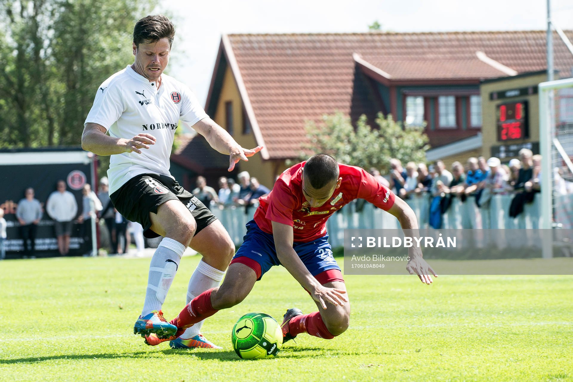 Hittarps Peter Milata och Höganäs Sumar Almadjed