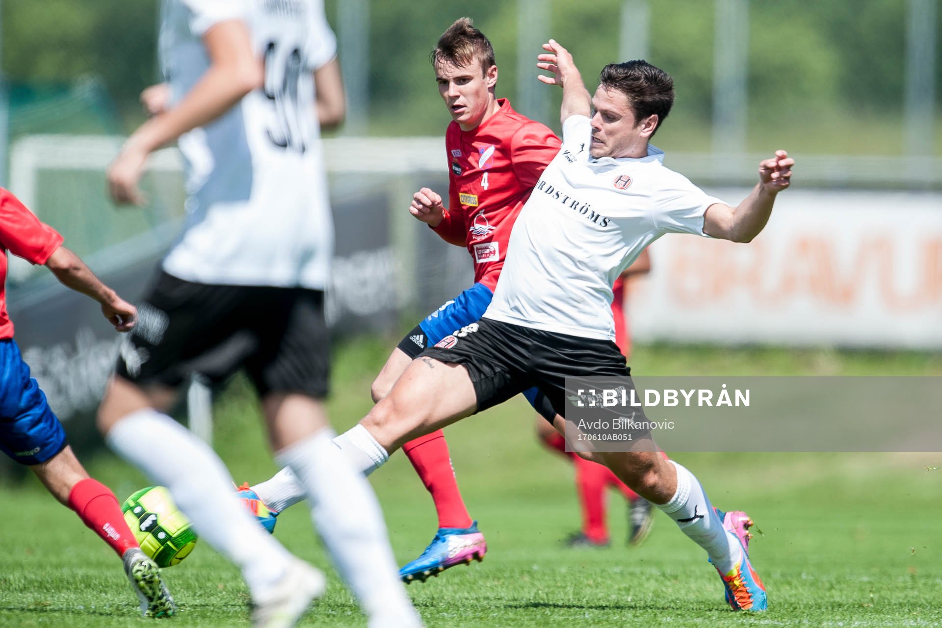 Hittarps Peter Milata och Höganäs Oskar Lindblom
