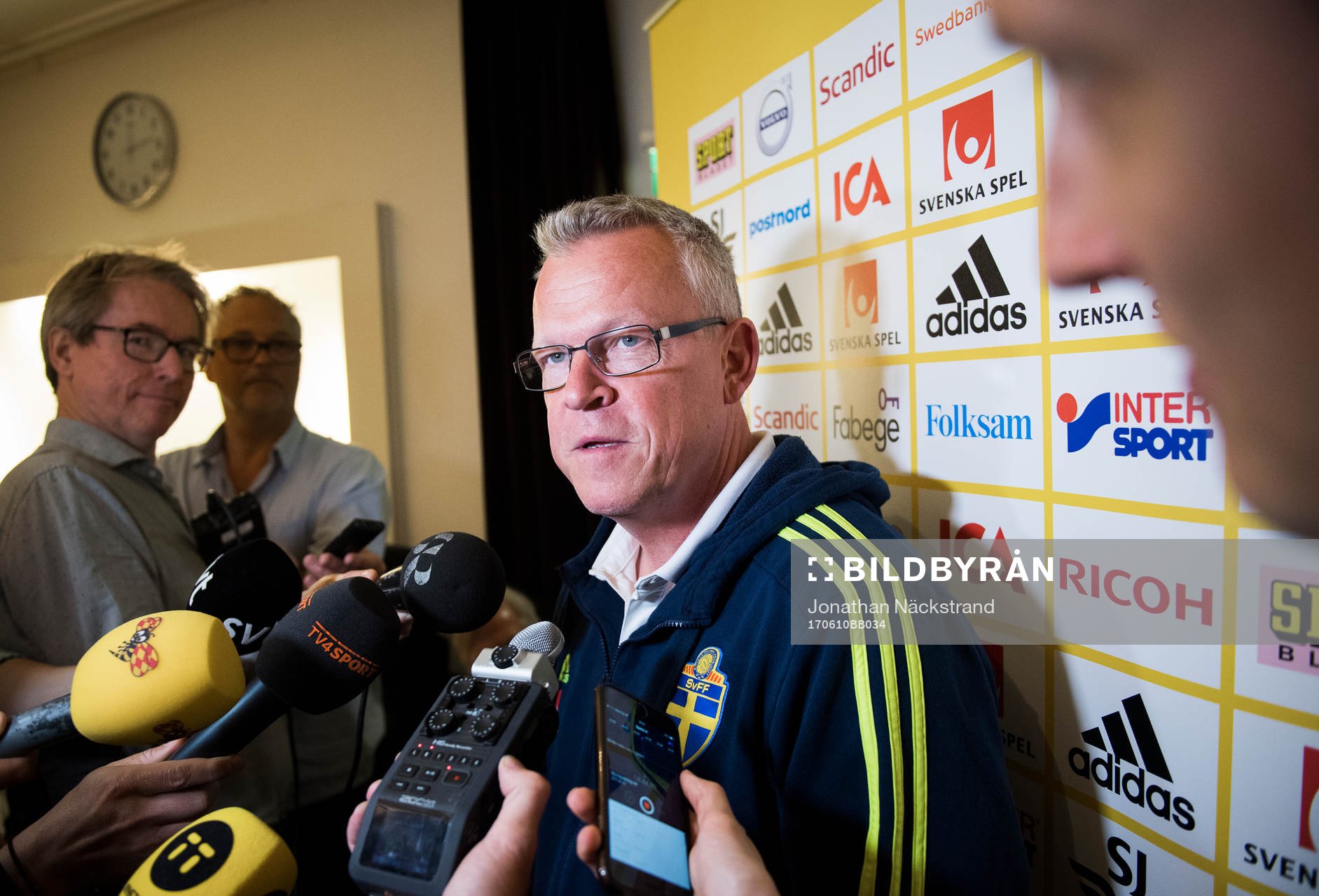 Sveriges förbundskapten Janne Andersson