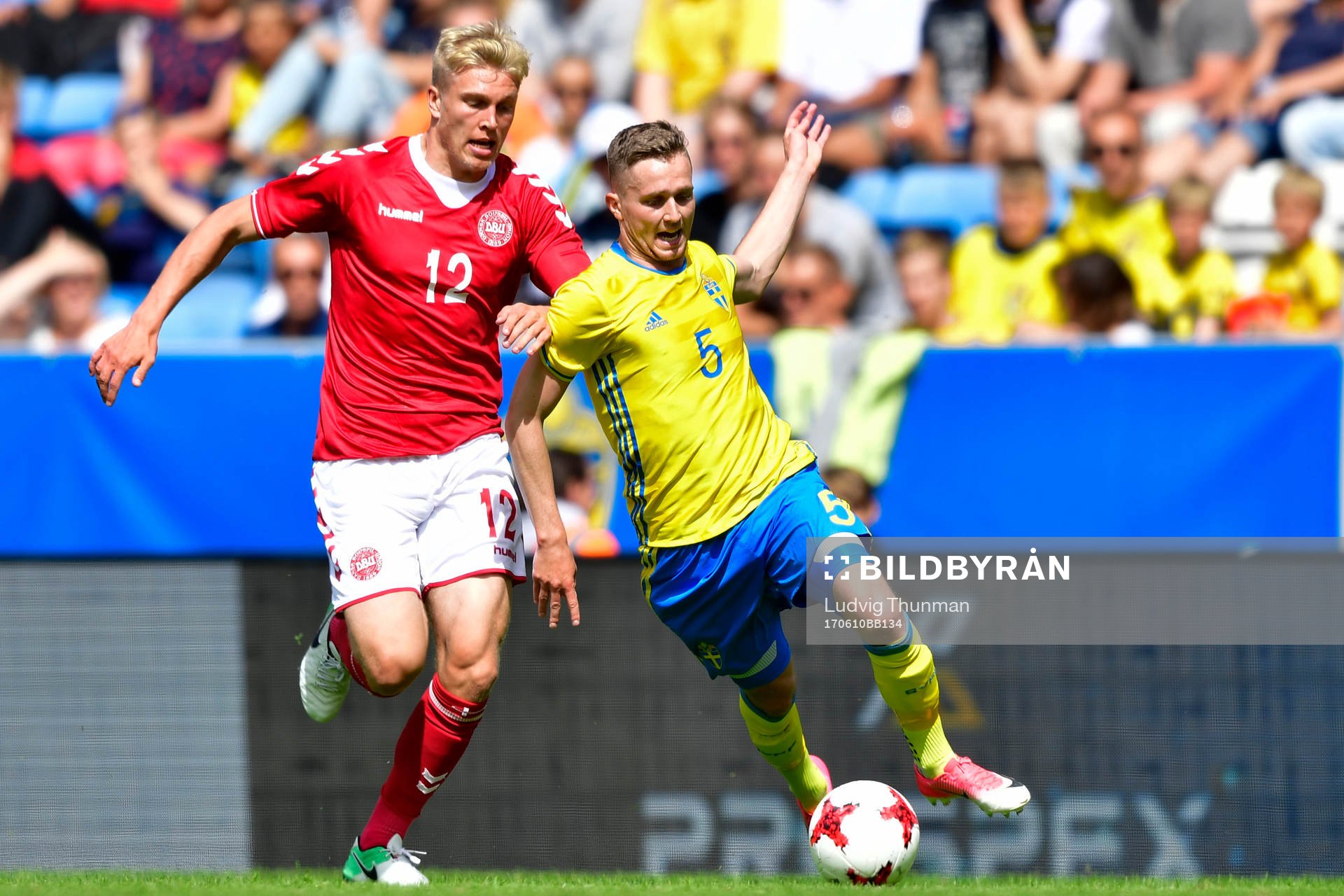 Danmarks Rasmus Nissen Kristensen och Sveriges Adam