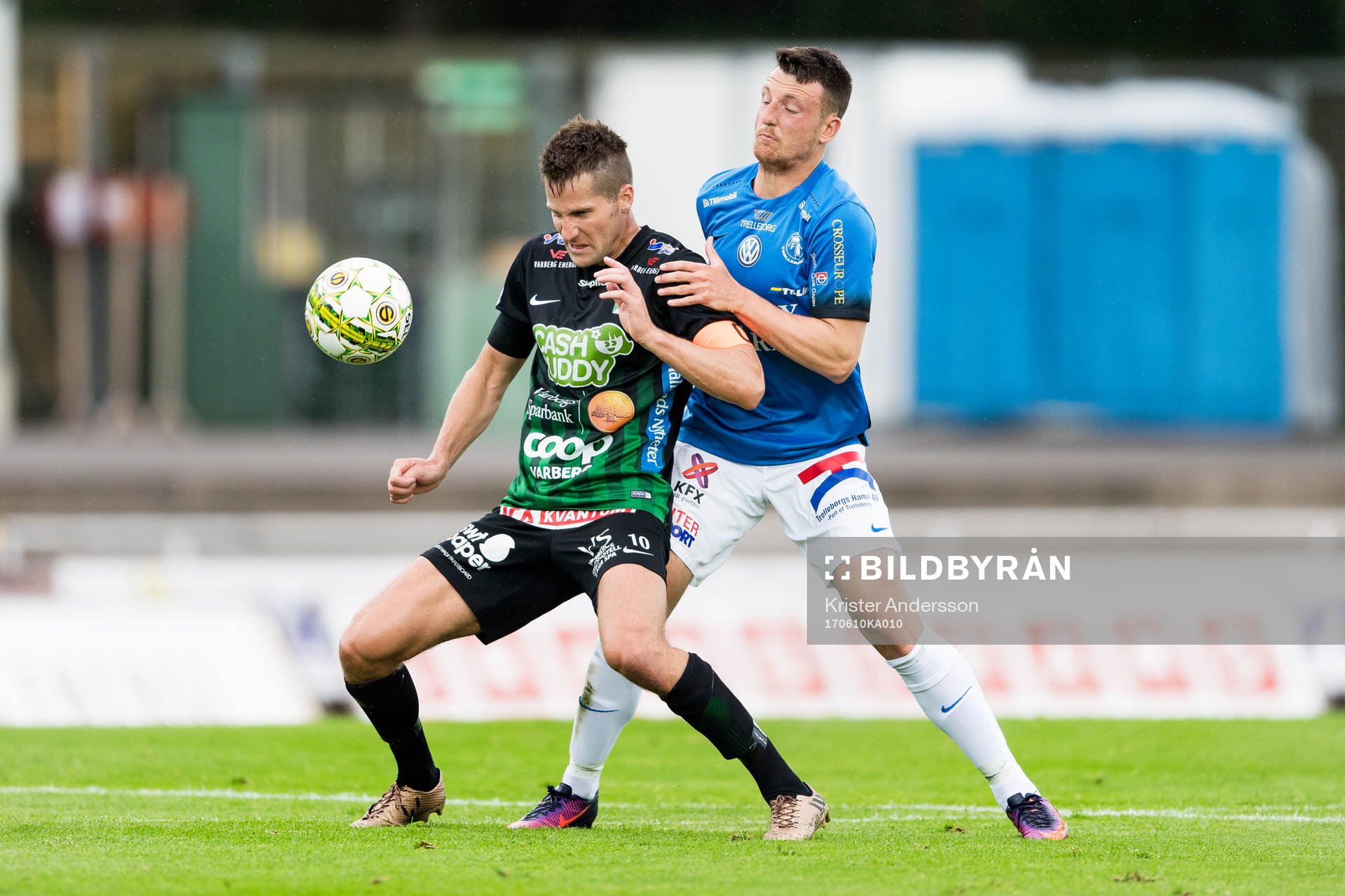 Varbergs Gabriel Altemark-Vanneryr och Trelleborgs