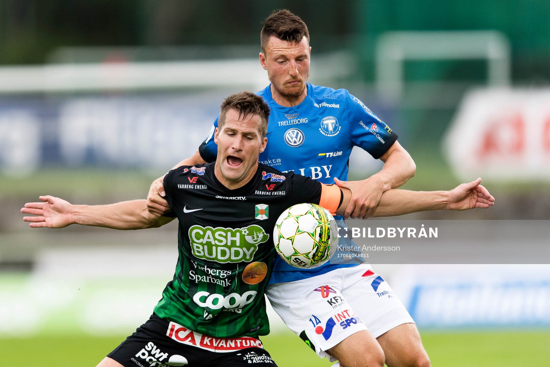 Varbergs Gabriel Altemark-Vanneryr och Trelleborgs