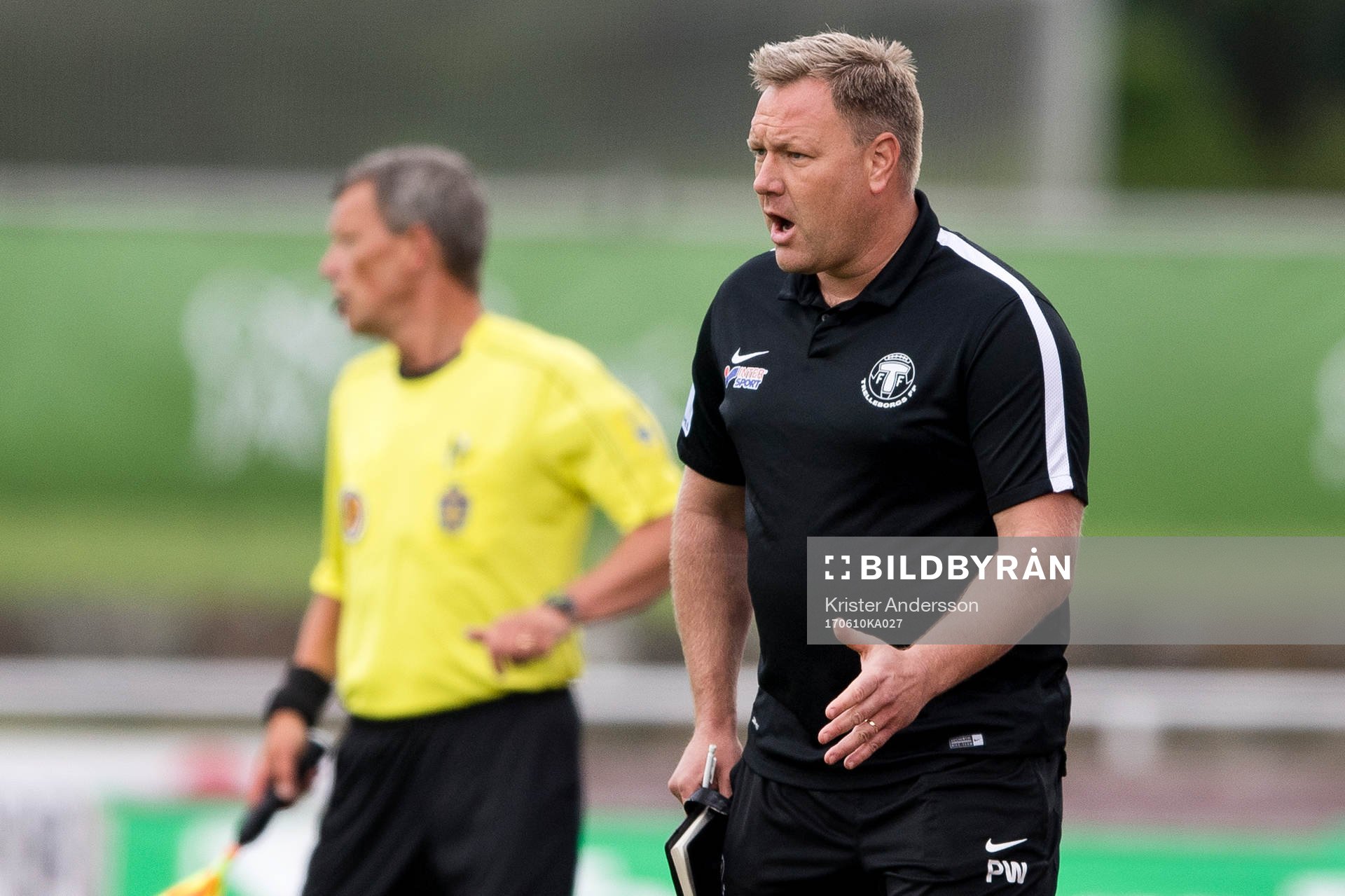 Trelleborgs tränare Patrick Winqvist