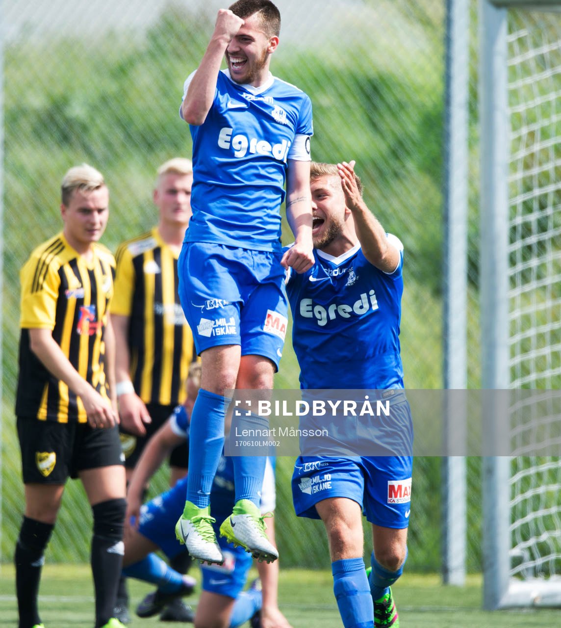 Kvarnby har gjort mål i matchen i division 2 mellan