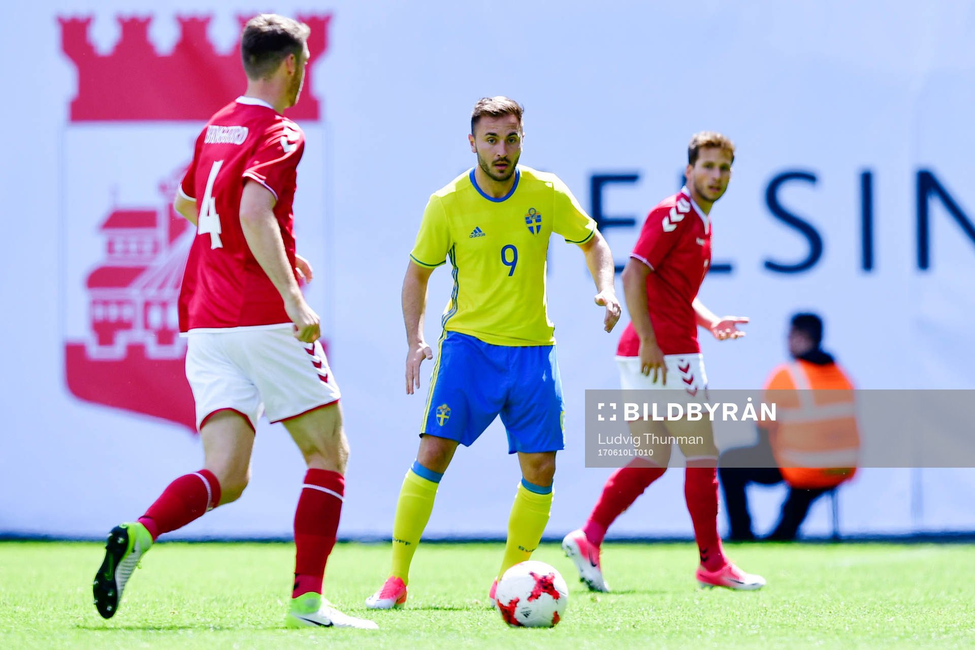 Danmarks Patrick Banggaard och Sveriges Muamer Tankovic