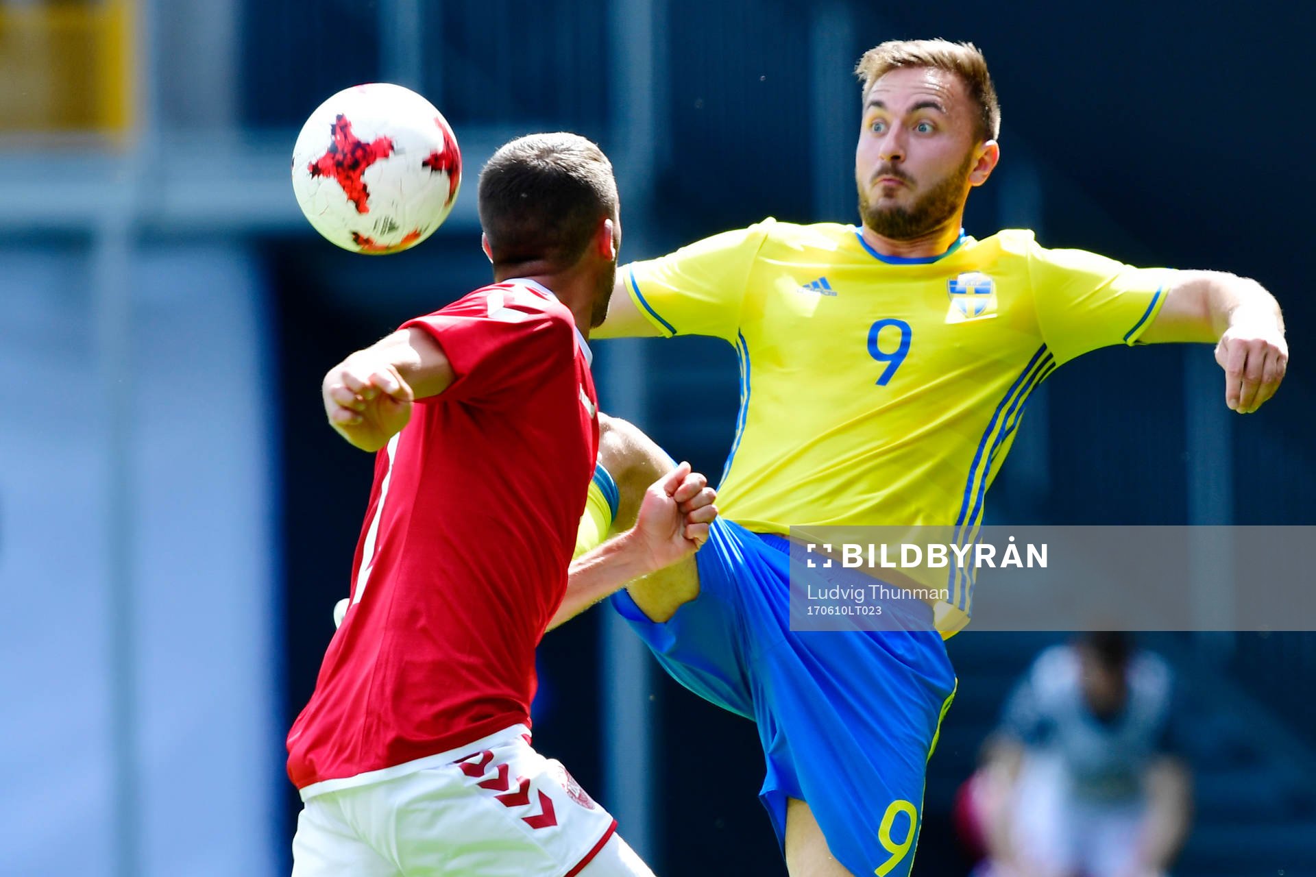 Danmarks Frederik Holst och Sveriges Muamer Tankovic