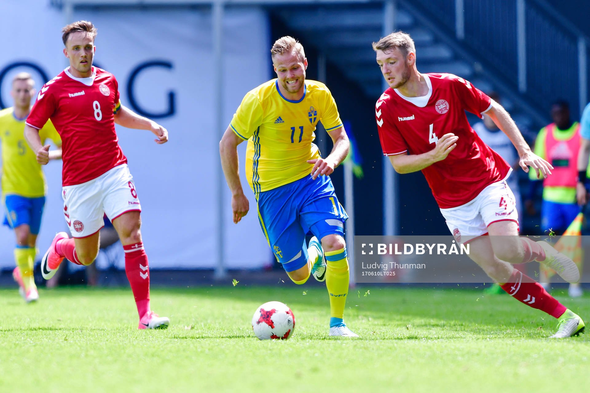 Sveriges Gustav Engvall och Danmarks Lasse Vigen