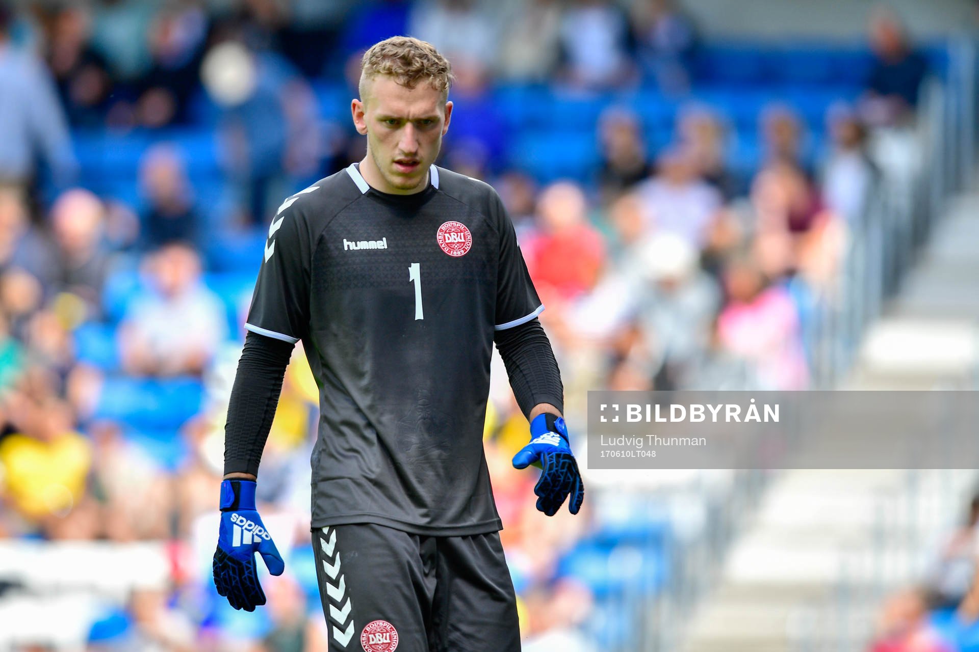 Danmarks målvakt Jeppe Hojberg