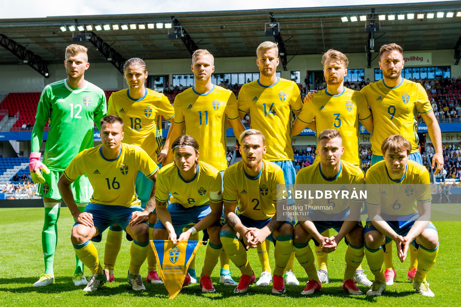 målvakt Anton Cajtoft, Pawel Cibicki Gustav Engvall, Filip