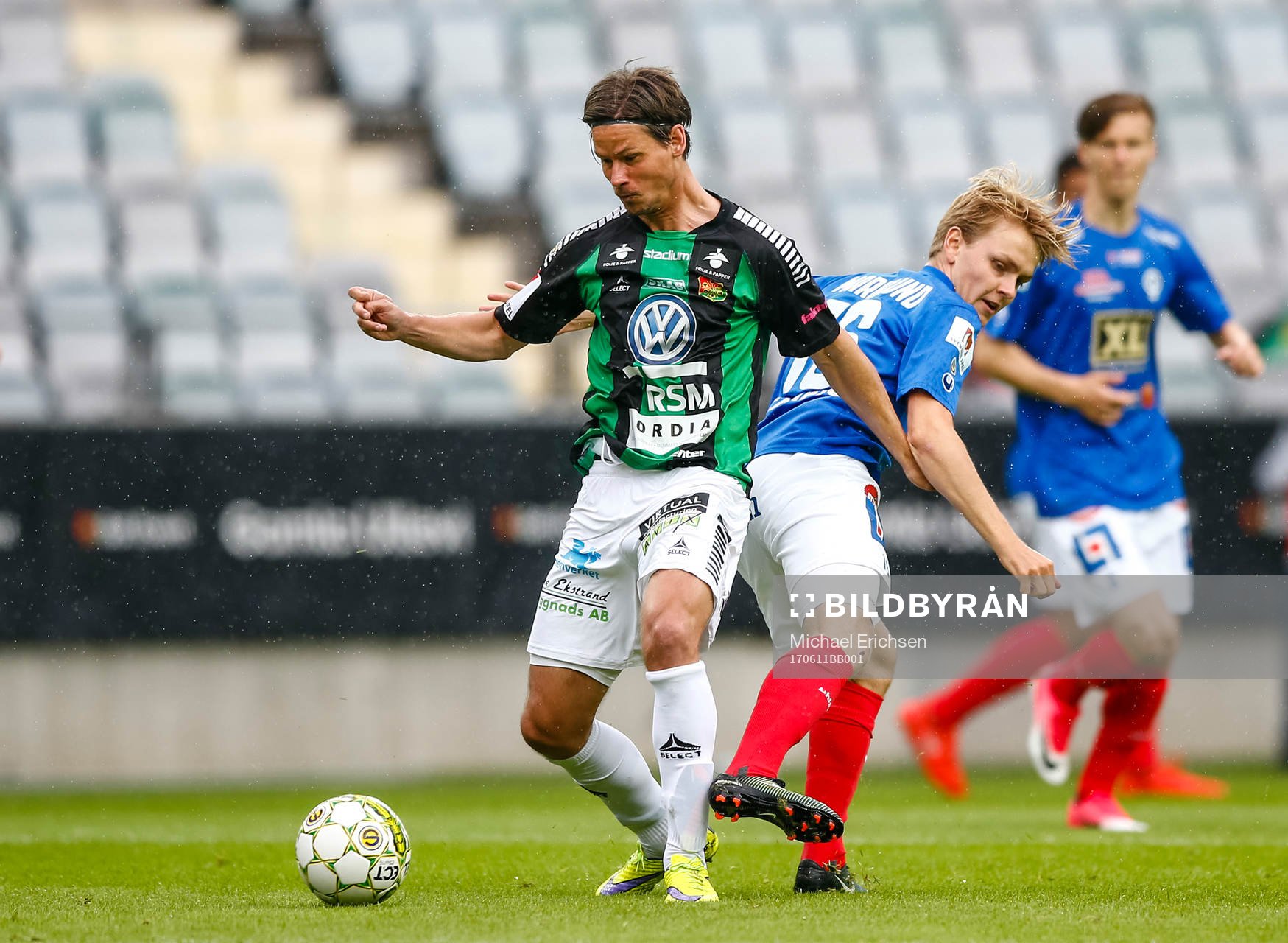 GAIS Dusan Djuric och Åtvidabergs Simon Marklund