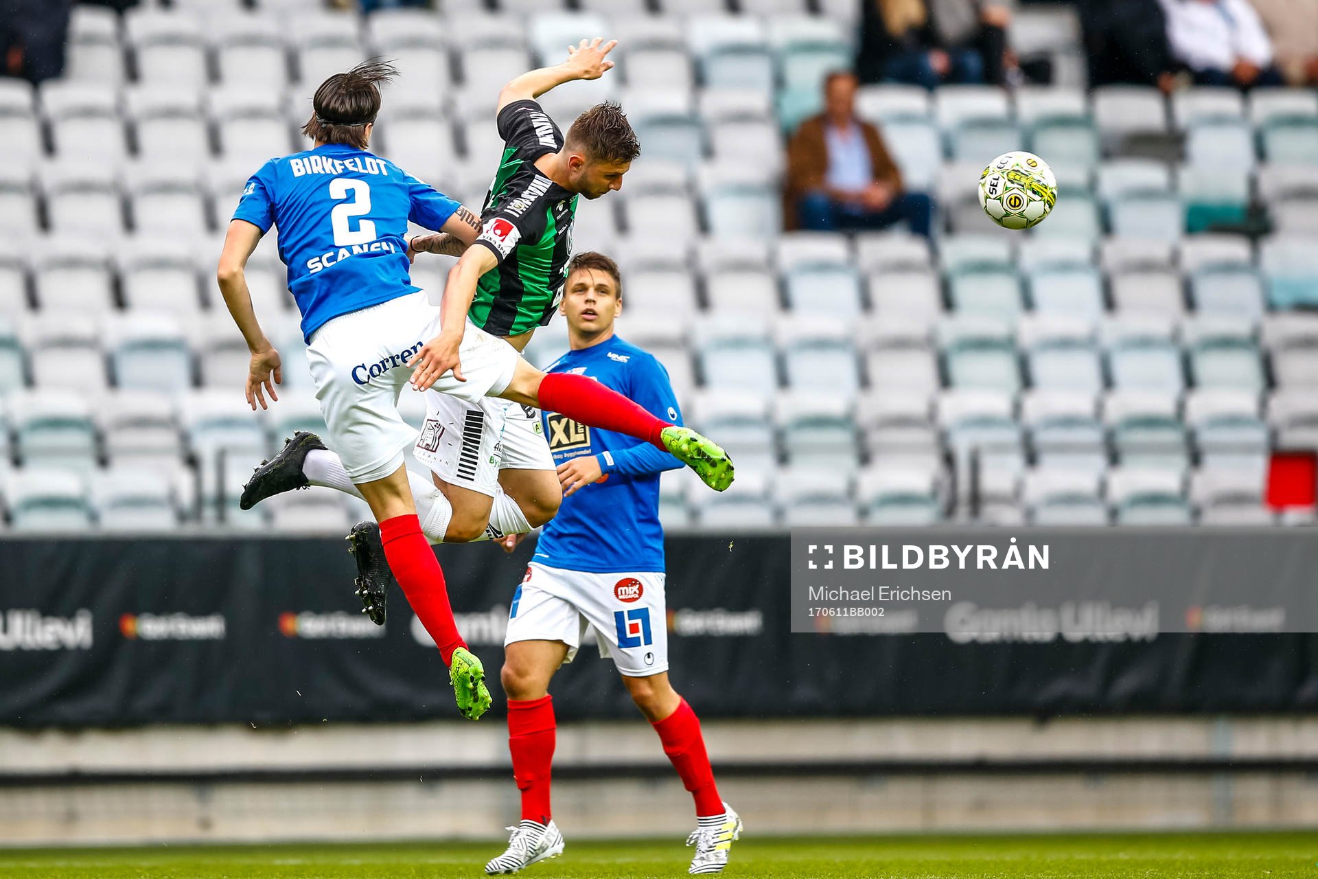 GAIS Alibek Aliev och Åtvidabergs Jon Birkfeldt