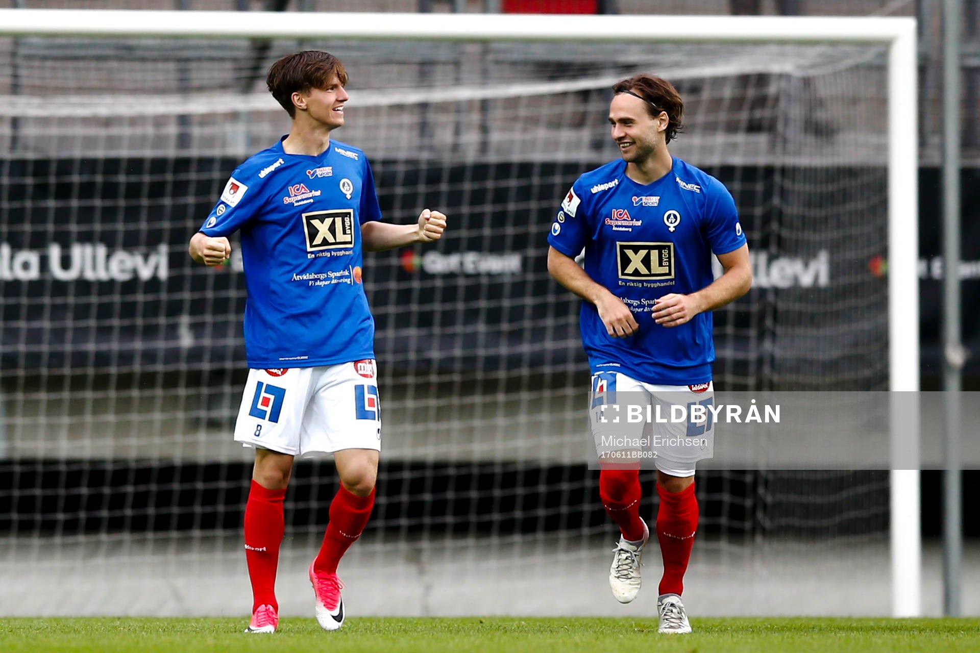Åtvidabergs spelare jublar