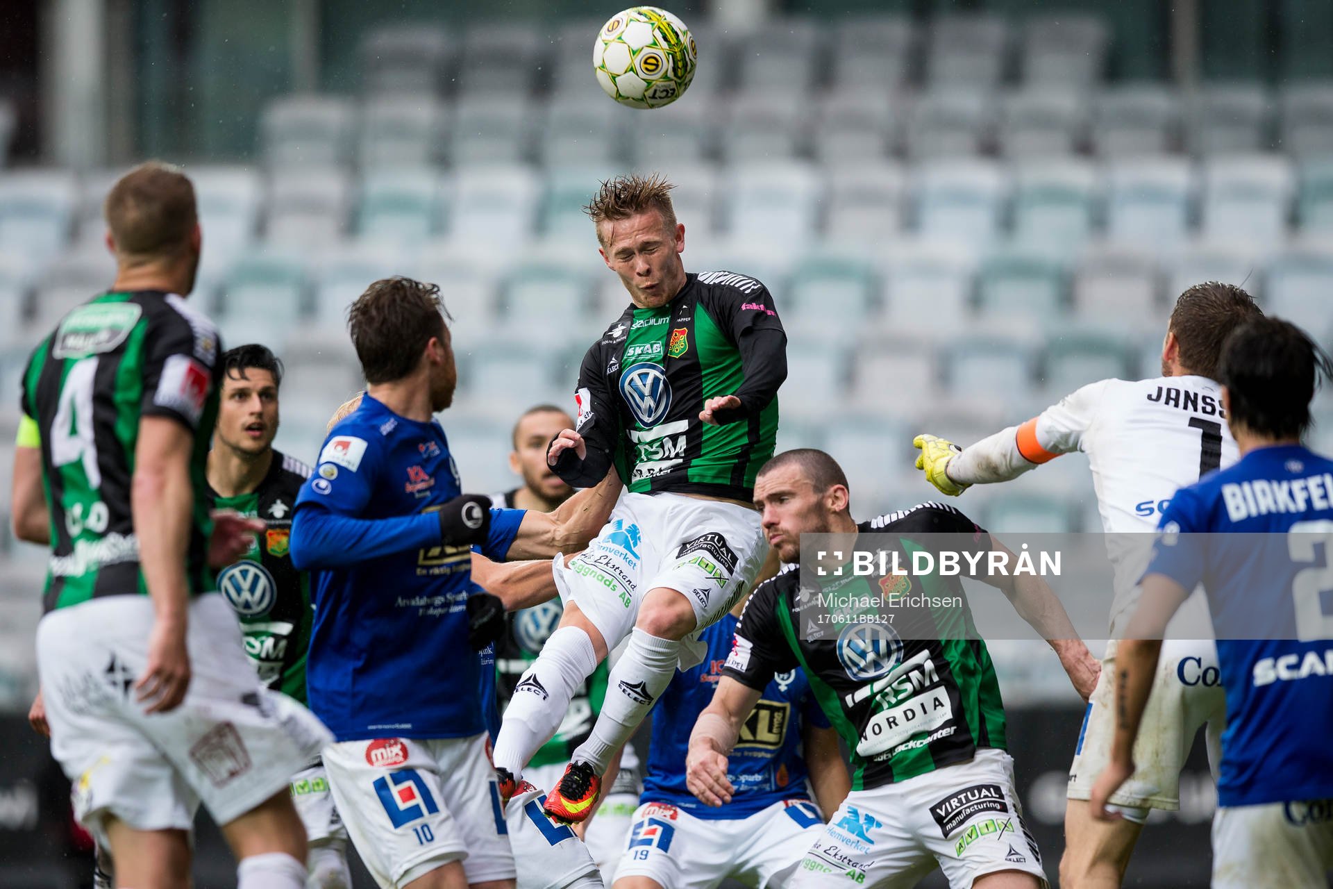 GAIS Andreas Peterson med en målchans