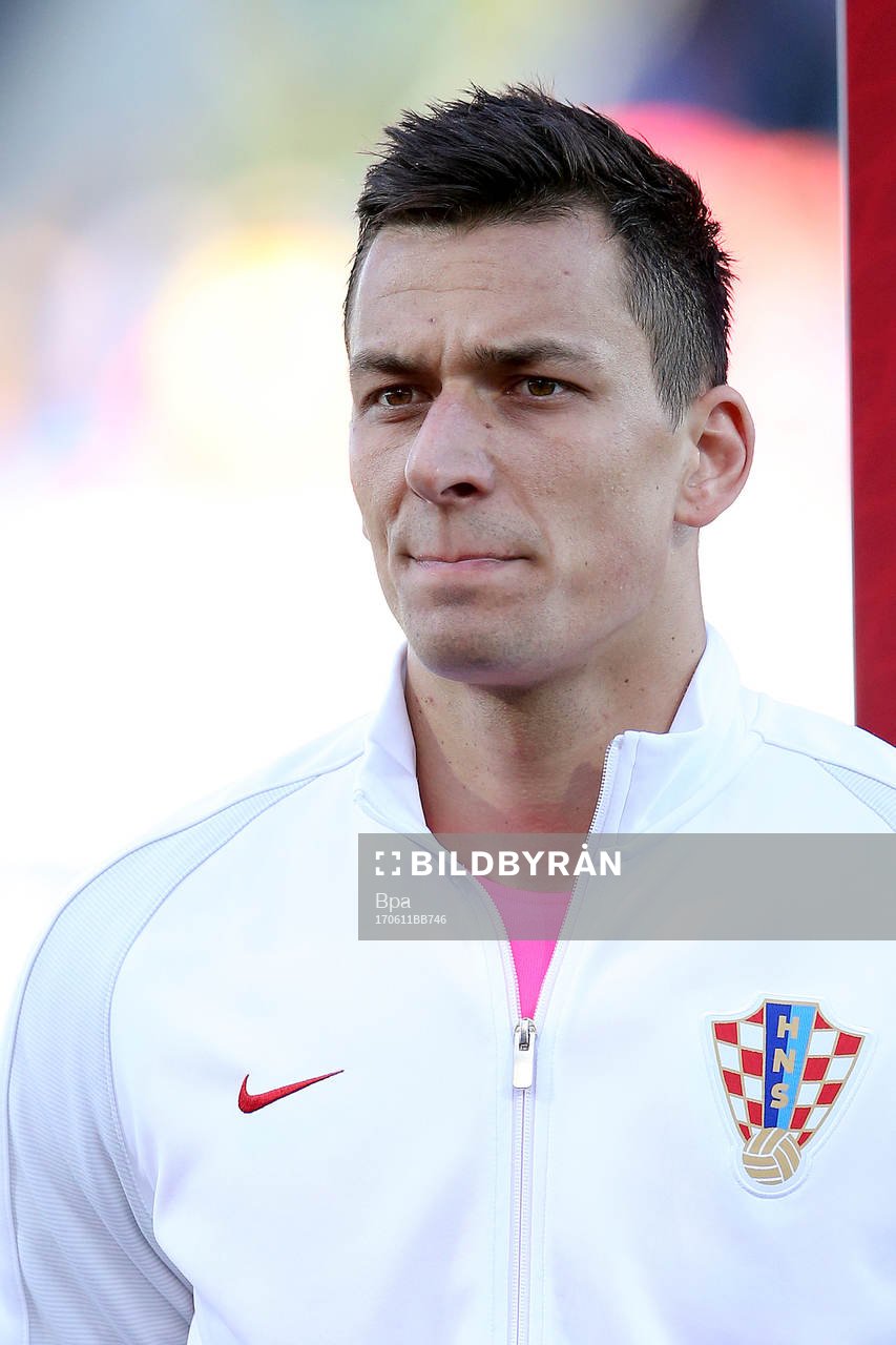 Fotboll, VM 2018, Porträtt, Kroatien: Lovre Kalinic poserar för ett porträtt den 14 juni 2017 i Kroatien