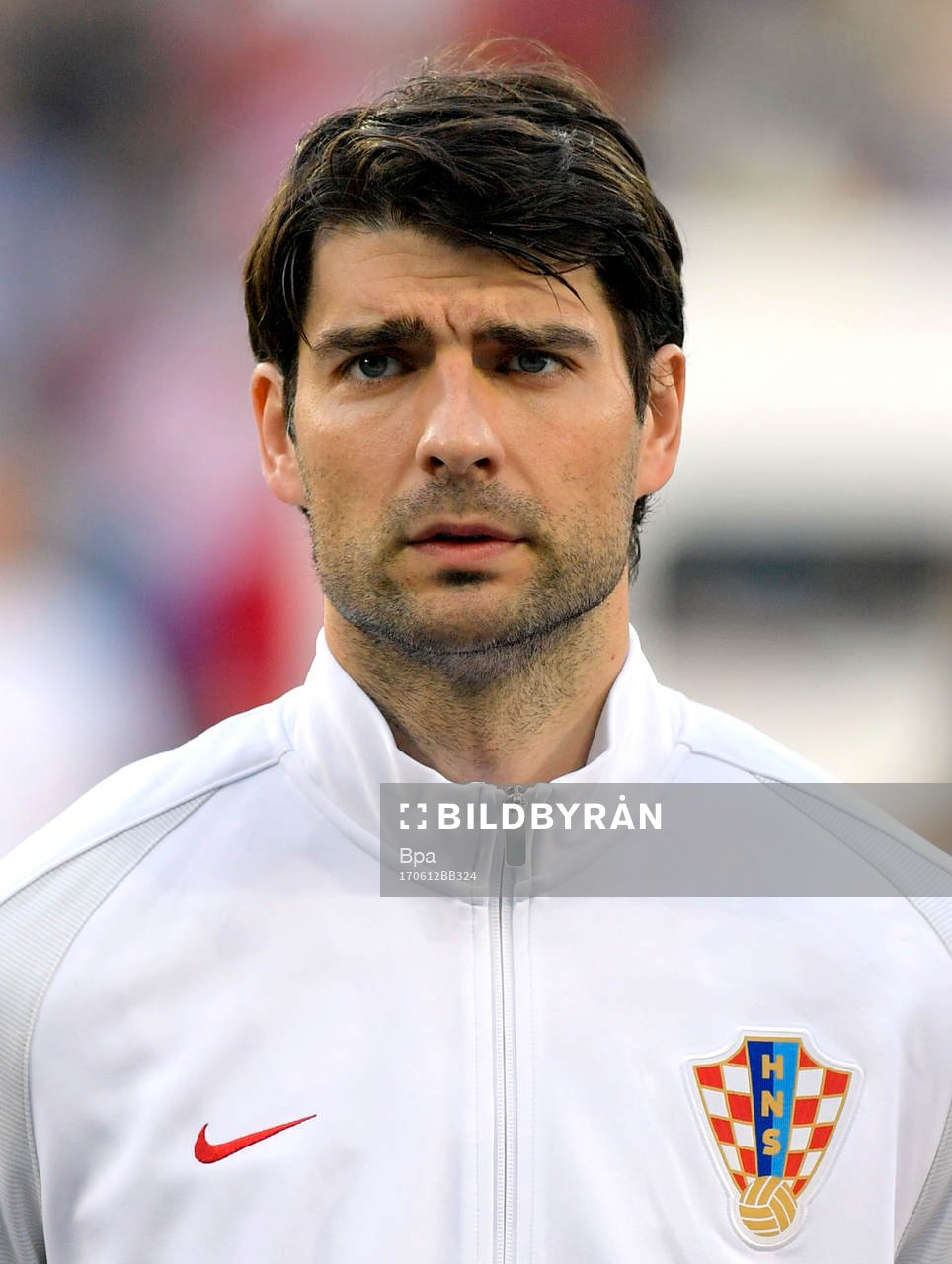 Fotboll, VM 2018, Porträtt, Kroatien: Vedran Corluka poserar för ett porträtt den 14 juni 2017 i Kroatien