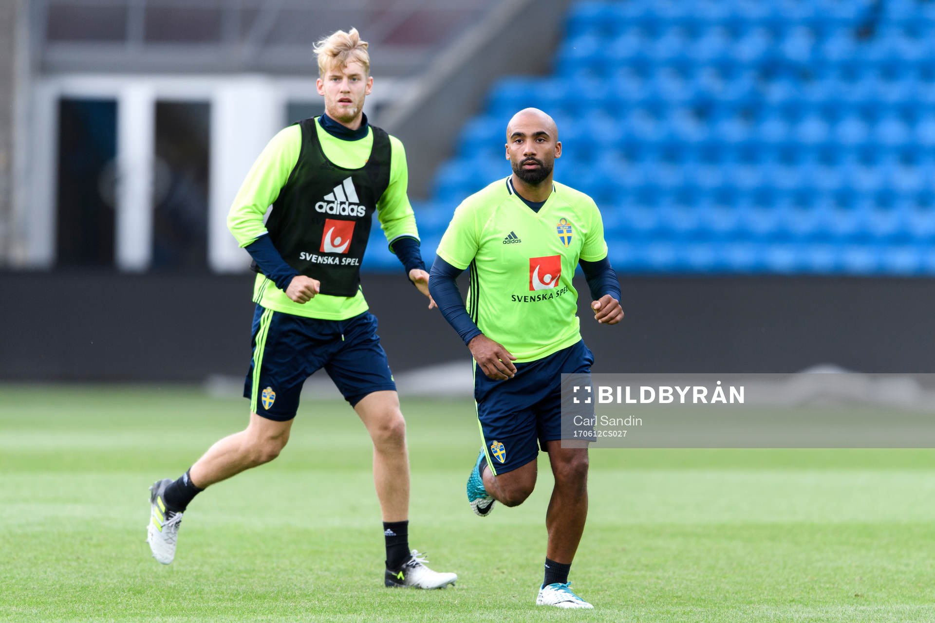 Filip Helander och Samuel Armenteros