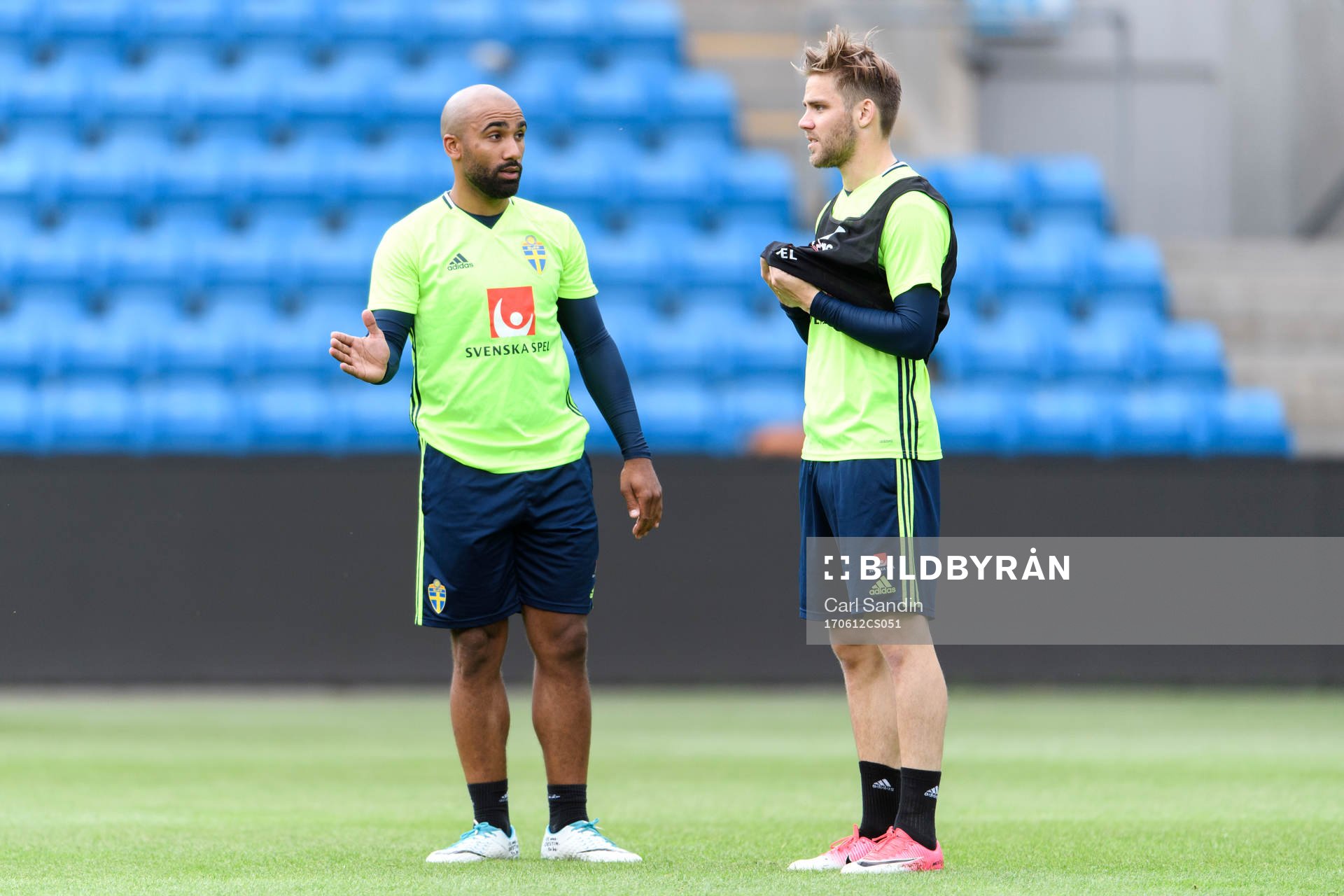 Samuel Armenteros och Christoffer Nyman