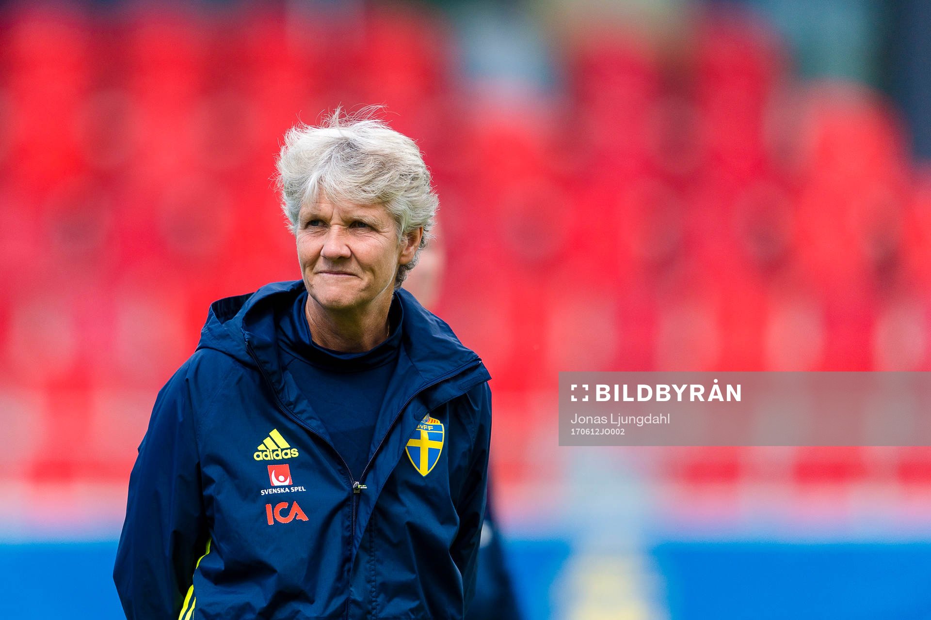 Sveriges förbundskapten Pia Sundhage