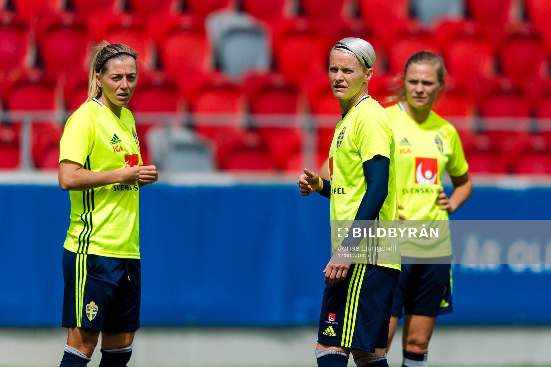 Sveriges Linda Sembrant och Nilla Fischer