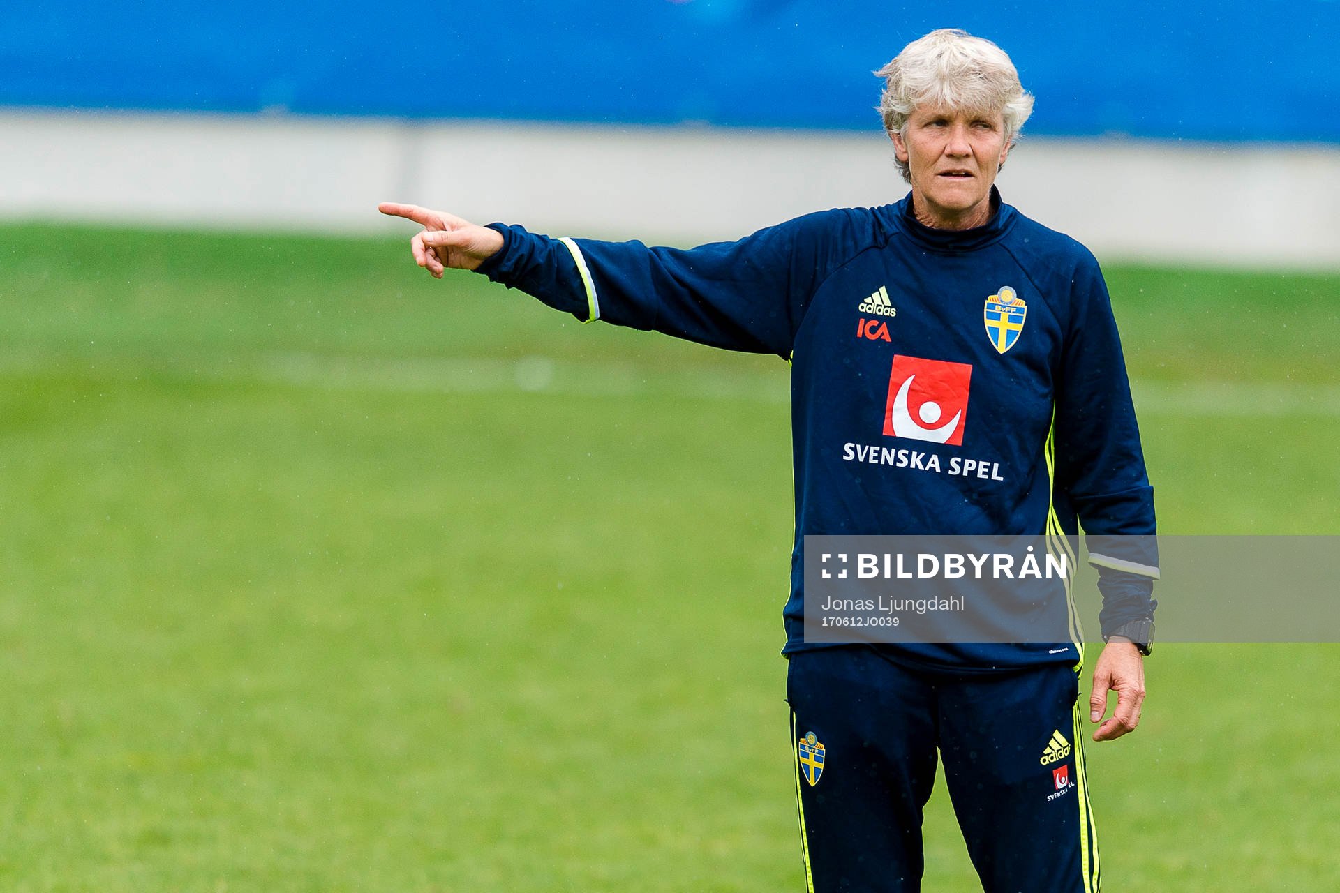 Sveriges förbundskapten Pia Sundhage