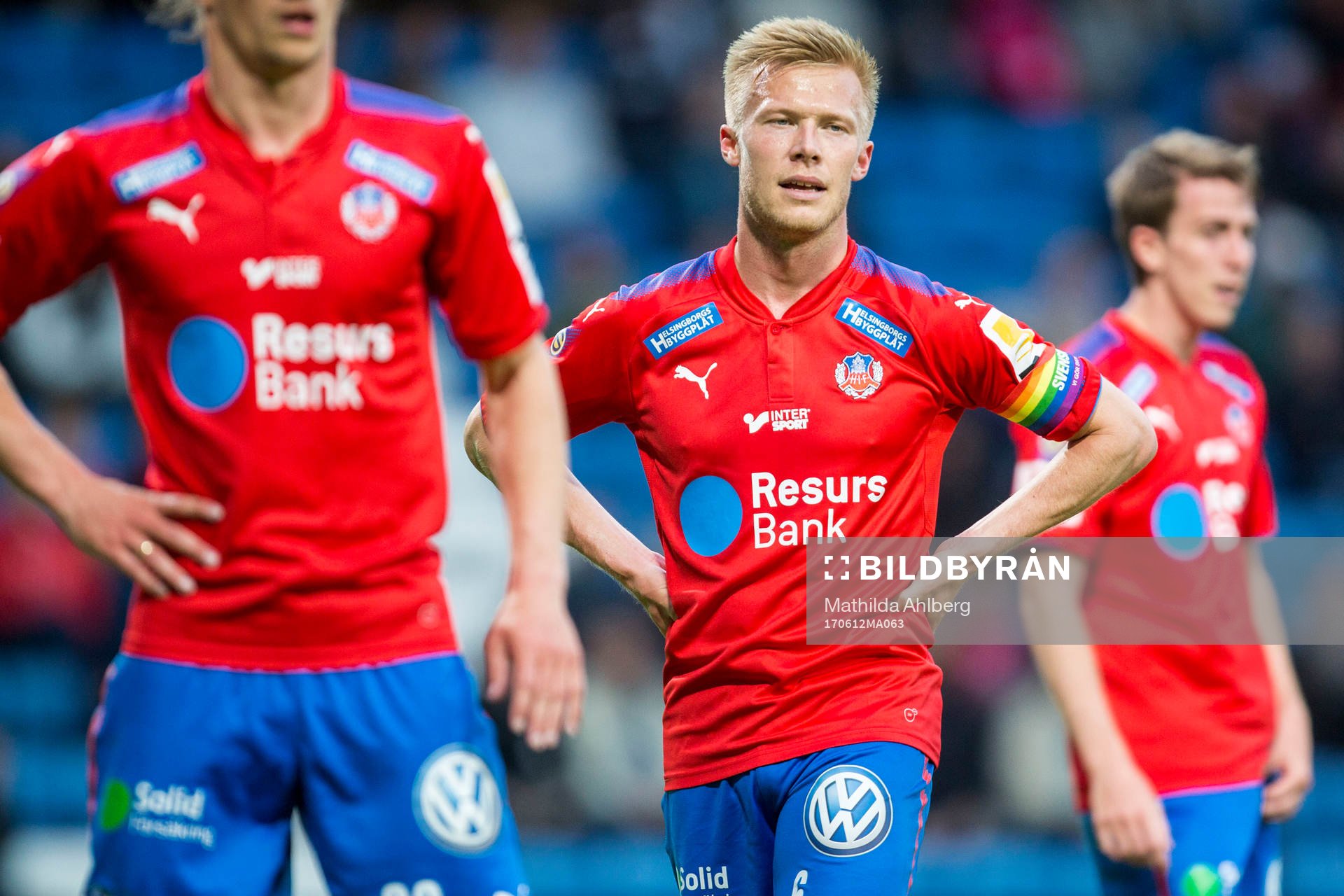 Helsingborgs Andreas Landgren deppar