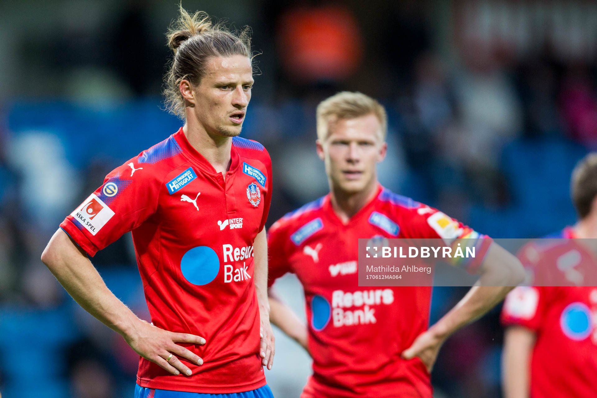 Helsingborgs Jesper Lange deppar