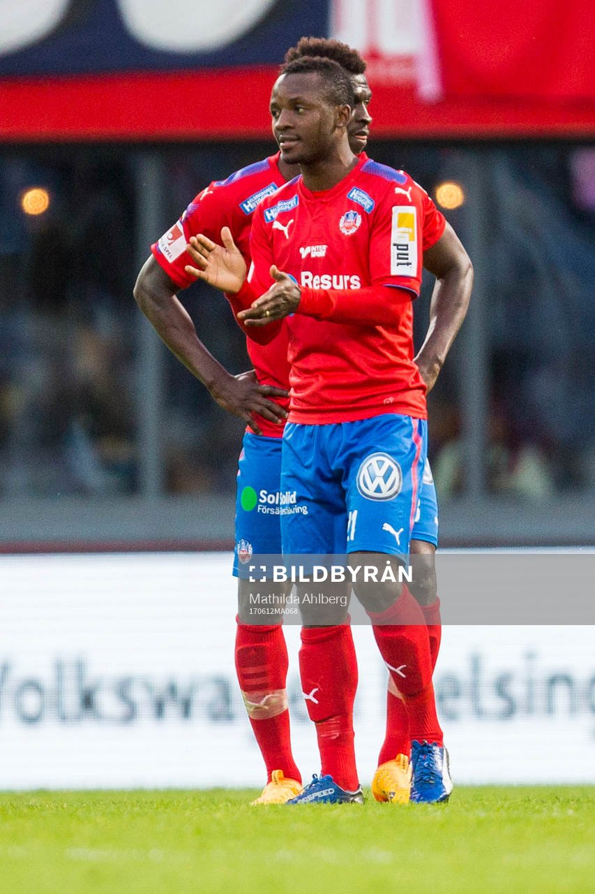 Helsingborgs Monday Samuel  deppar