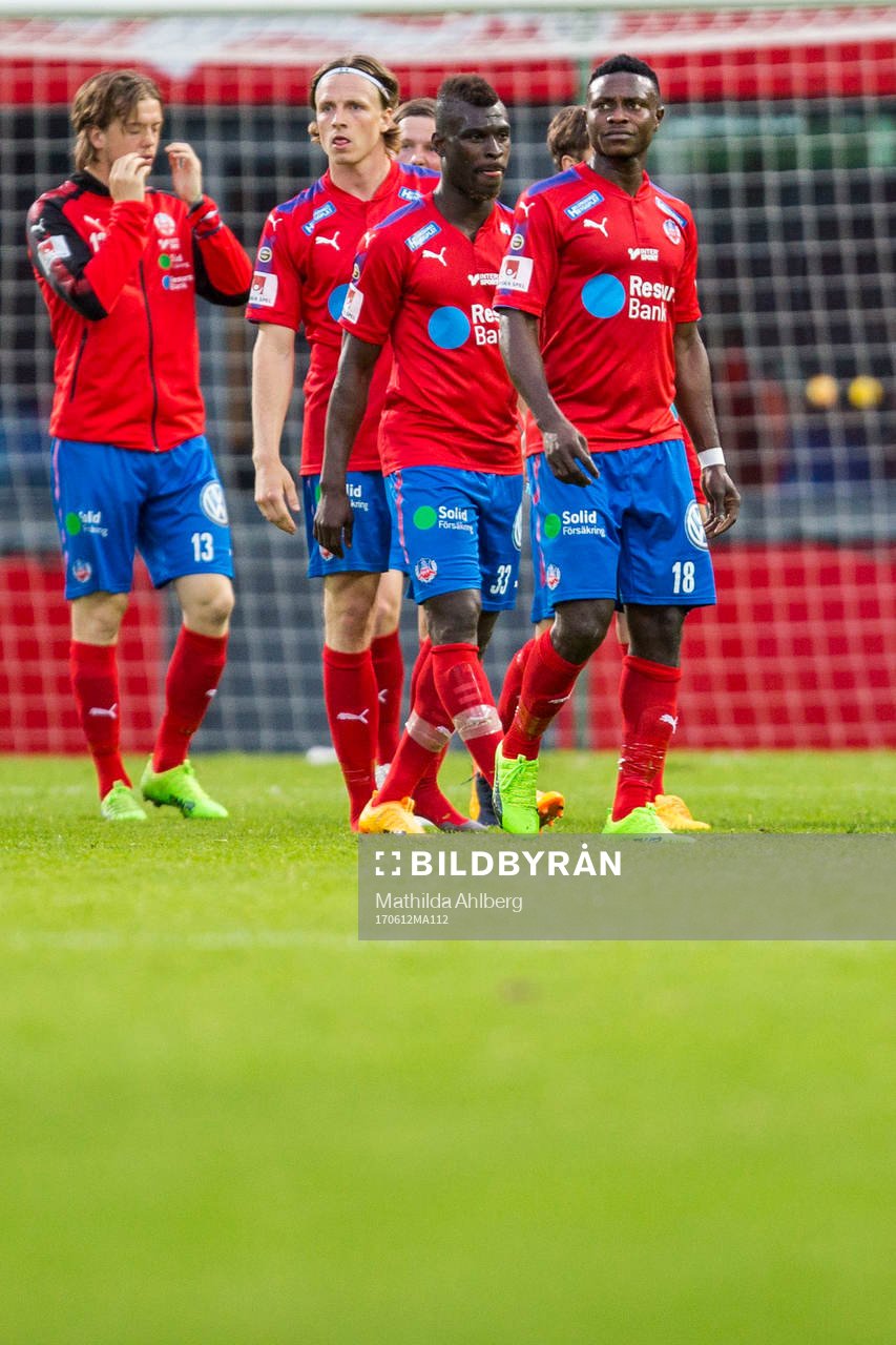 Helsingborgs spelare deppar