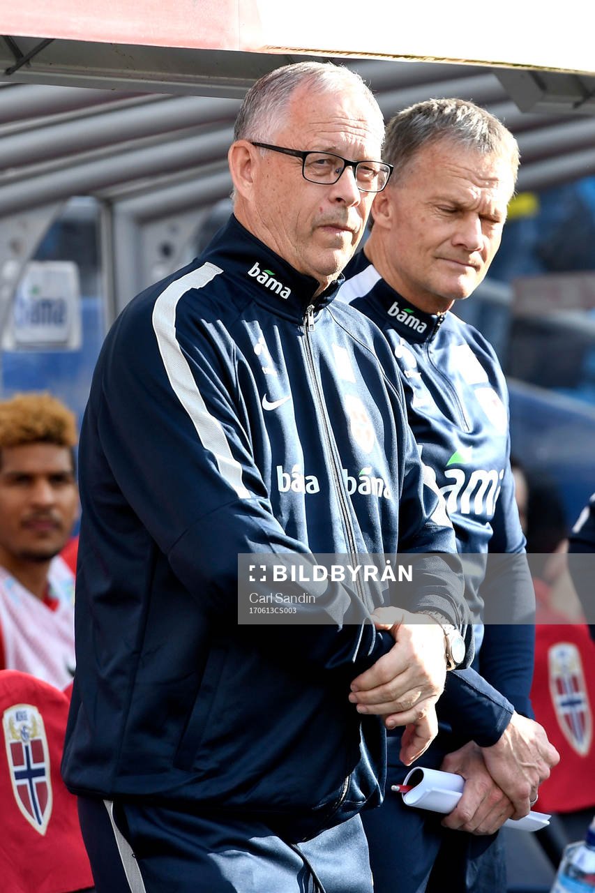 Norges förbundskapten Lars Lagerbäck