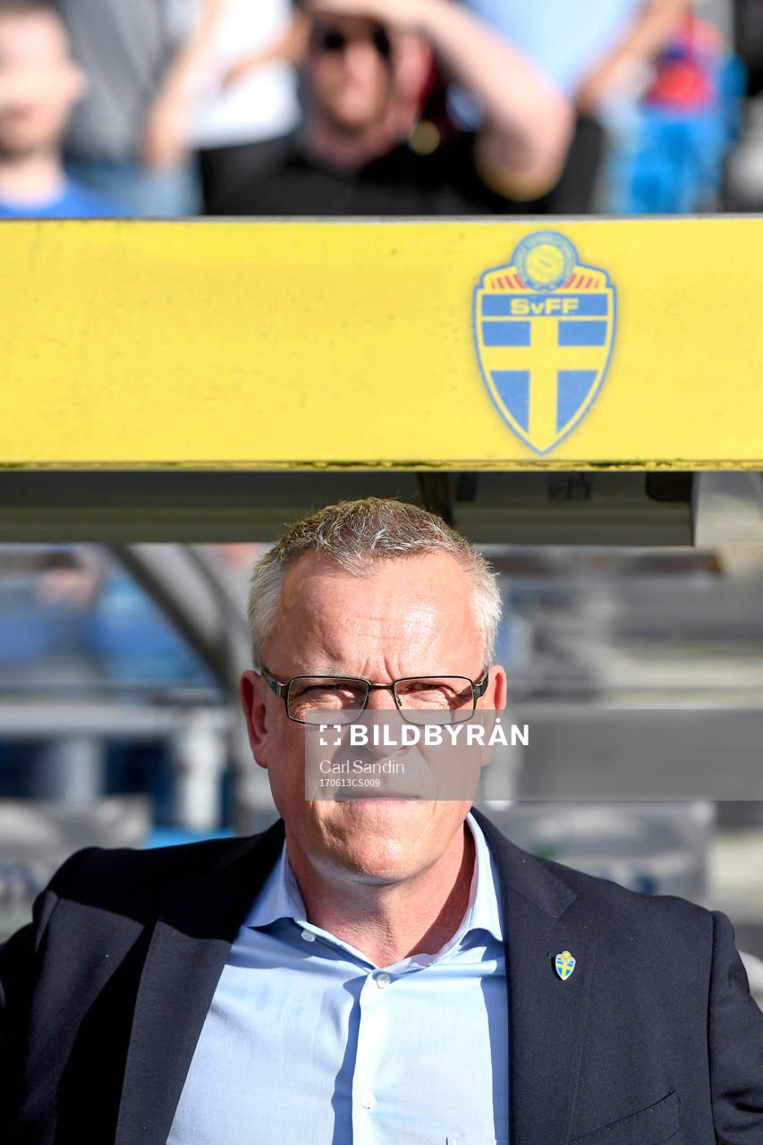 Sveriges förbundskapten Janne Andersson