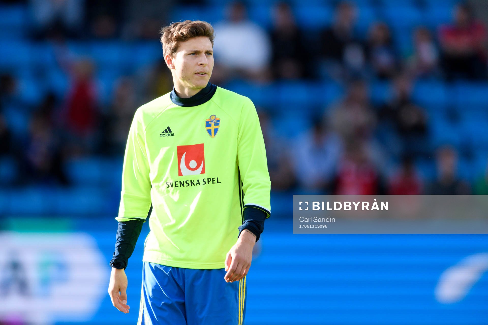 Sveriges Victor Nilsson Lindelöf innan