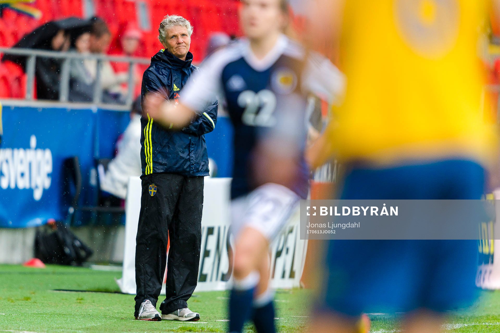 Sveriges förbundskapten Pia Sundhage