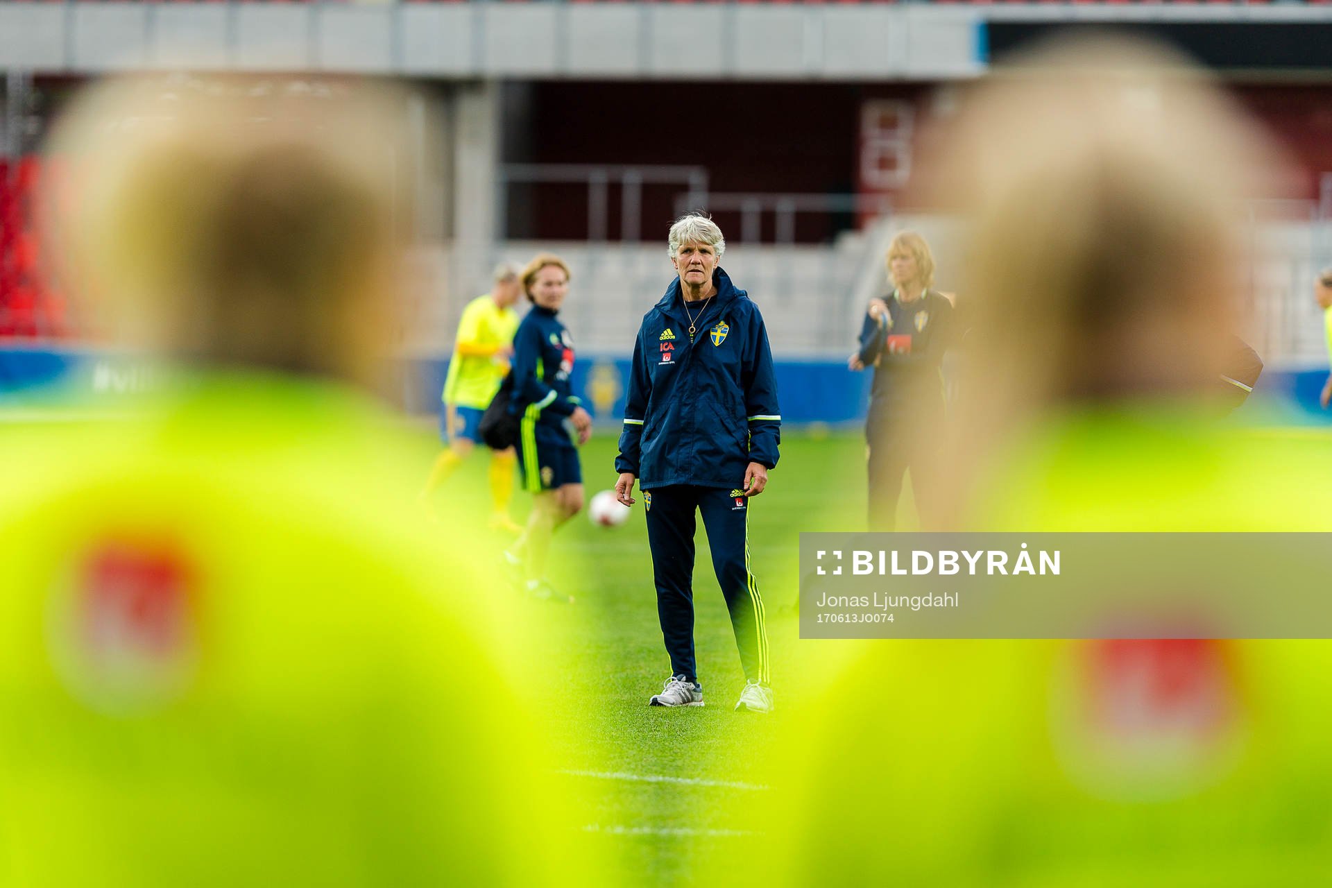 Sveriges förbundskapten Pia Sundhage