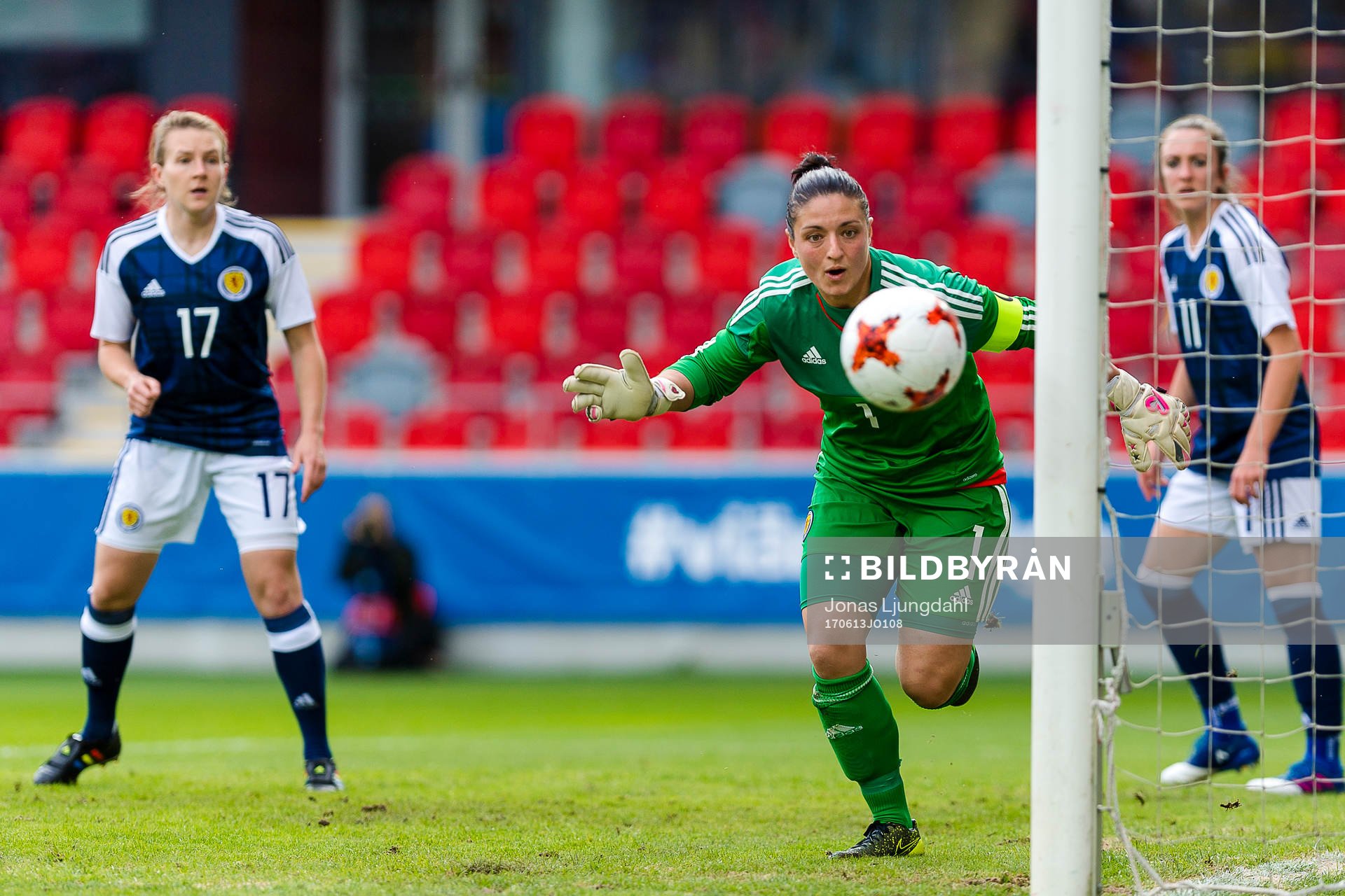 Skottlands målvakt Gemma Fay