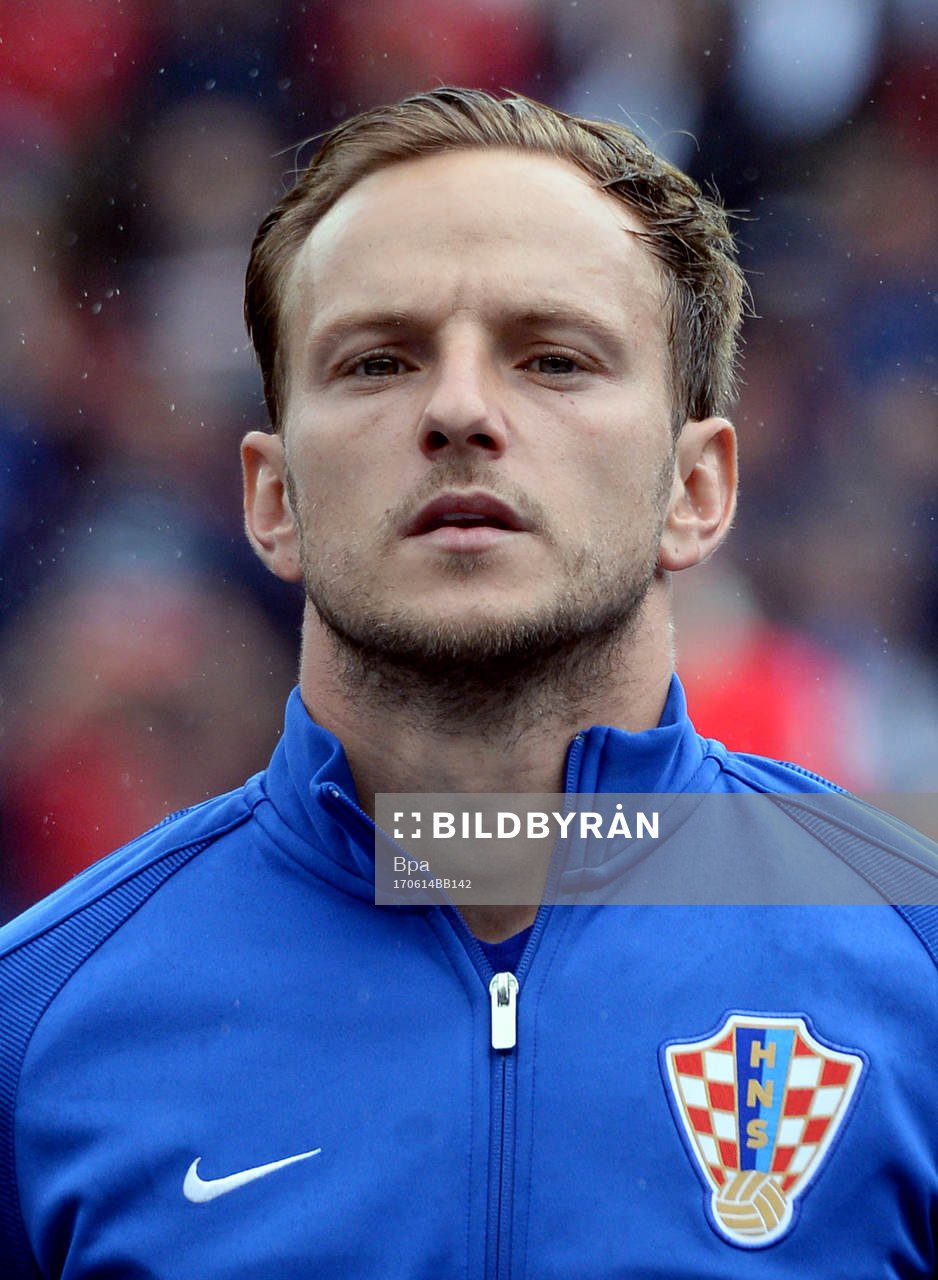Fotboll, VM 2018, Porträtt, Kroatien: Ivan Rakitic poserar för ett porträtt den 14 juni 2017 i Kroatien