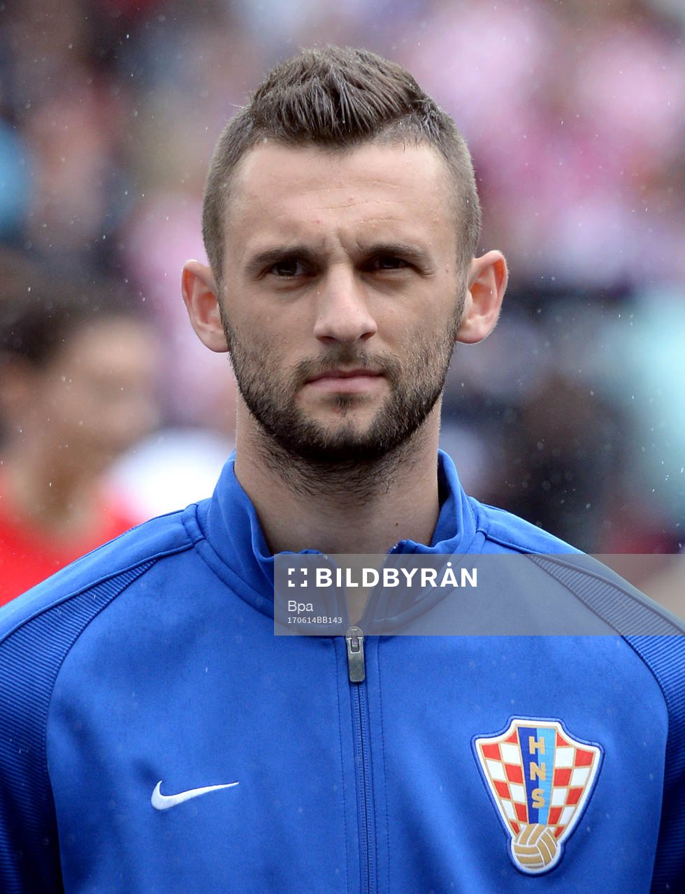 Fotboll, VM 2018, Porträtt, Kroatien: Marcelo Brozovic poserar för ett porträtt den 14 juni 2017 i Kroatien