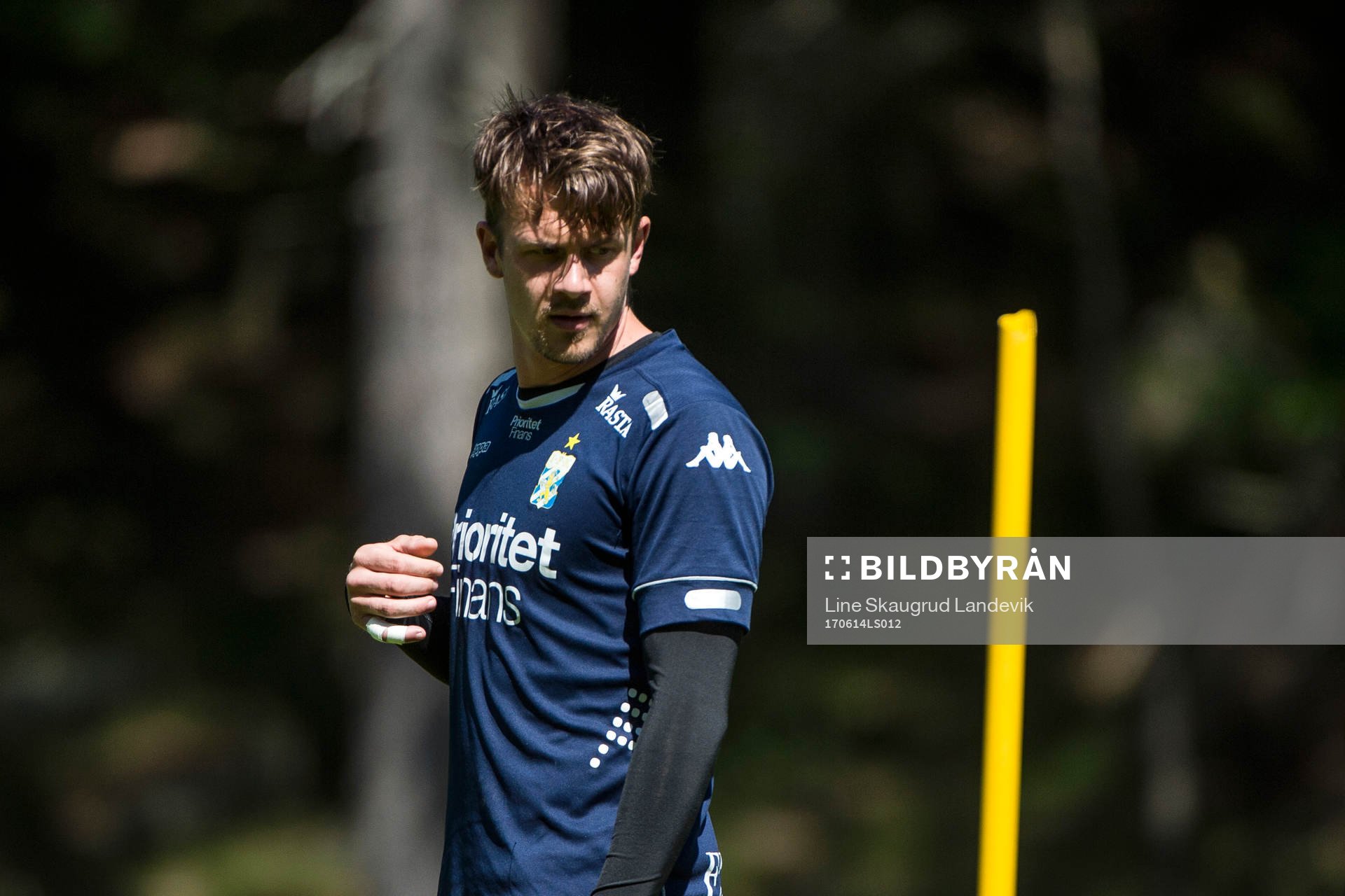 Målvakt Erik Dahlin