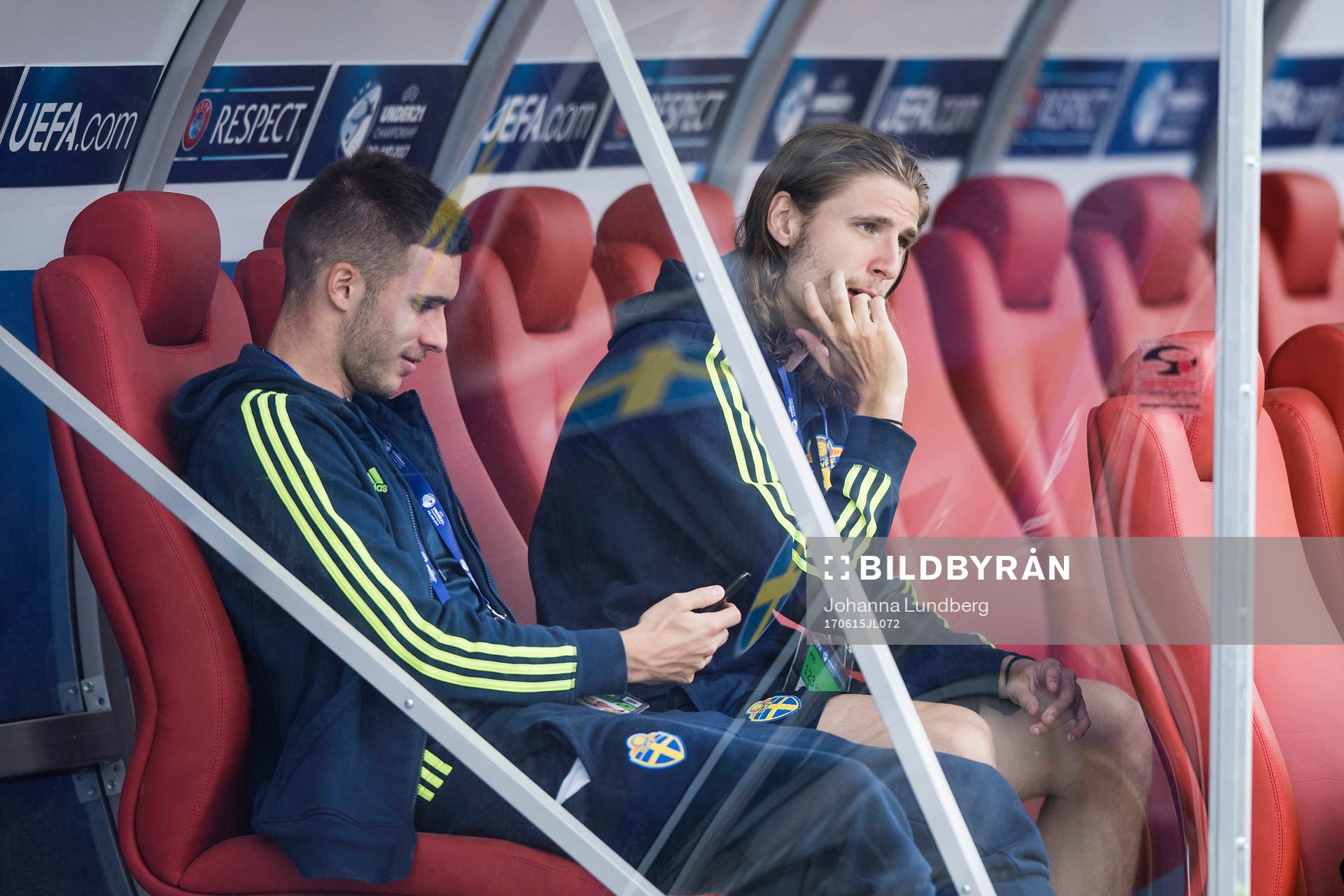 Egzon Binaku och Pawel Cibicki på Arena Kielce