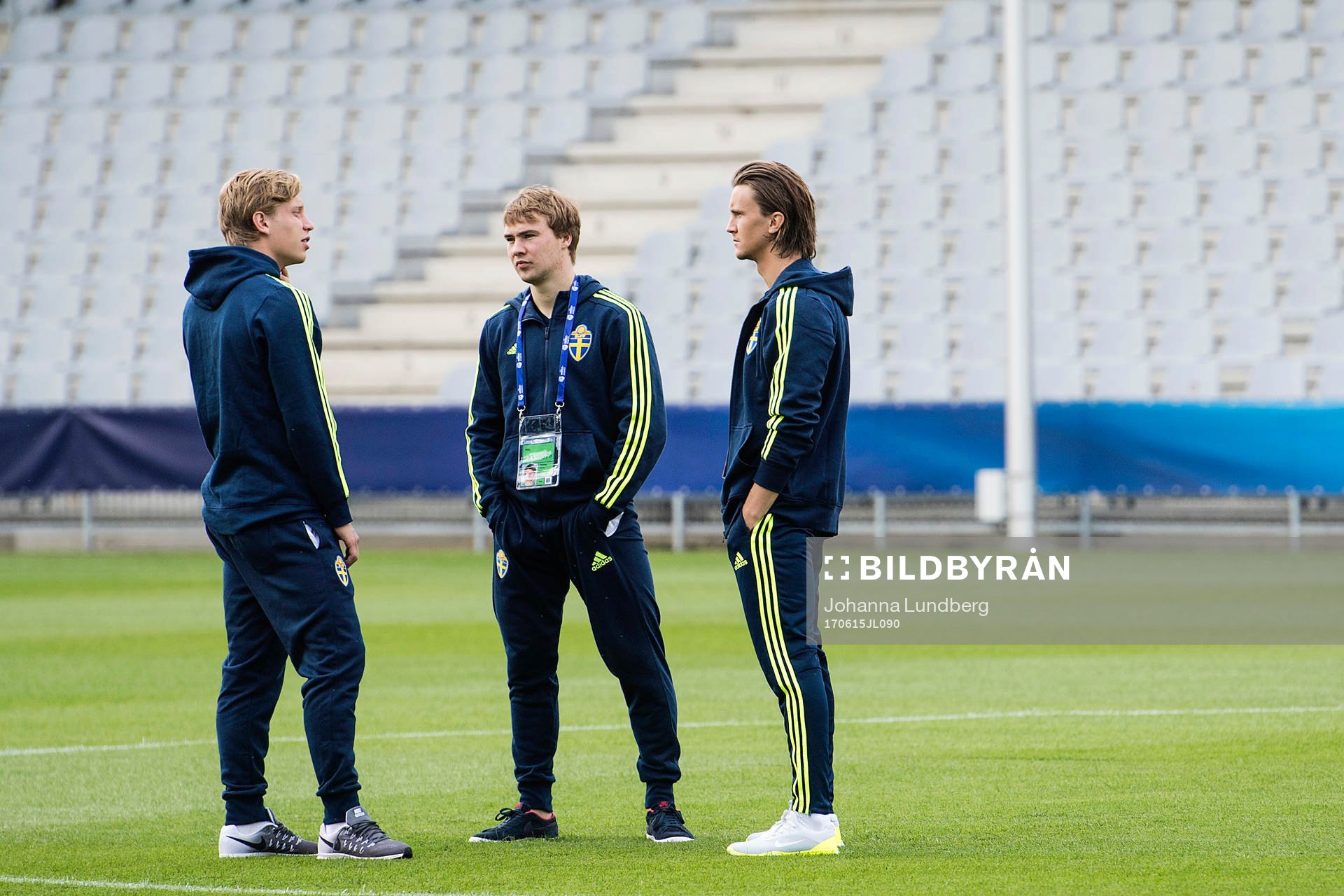 Alexander Fransson, Simon Tibbling och Kristoffer Olsson