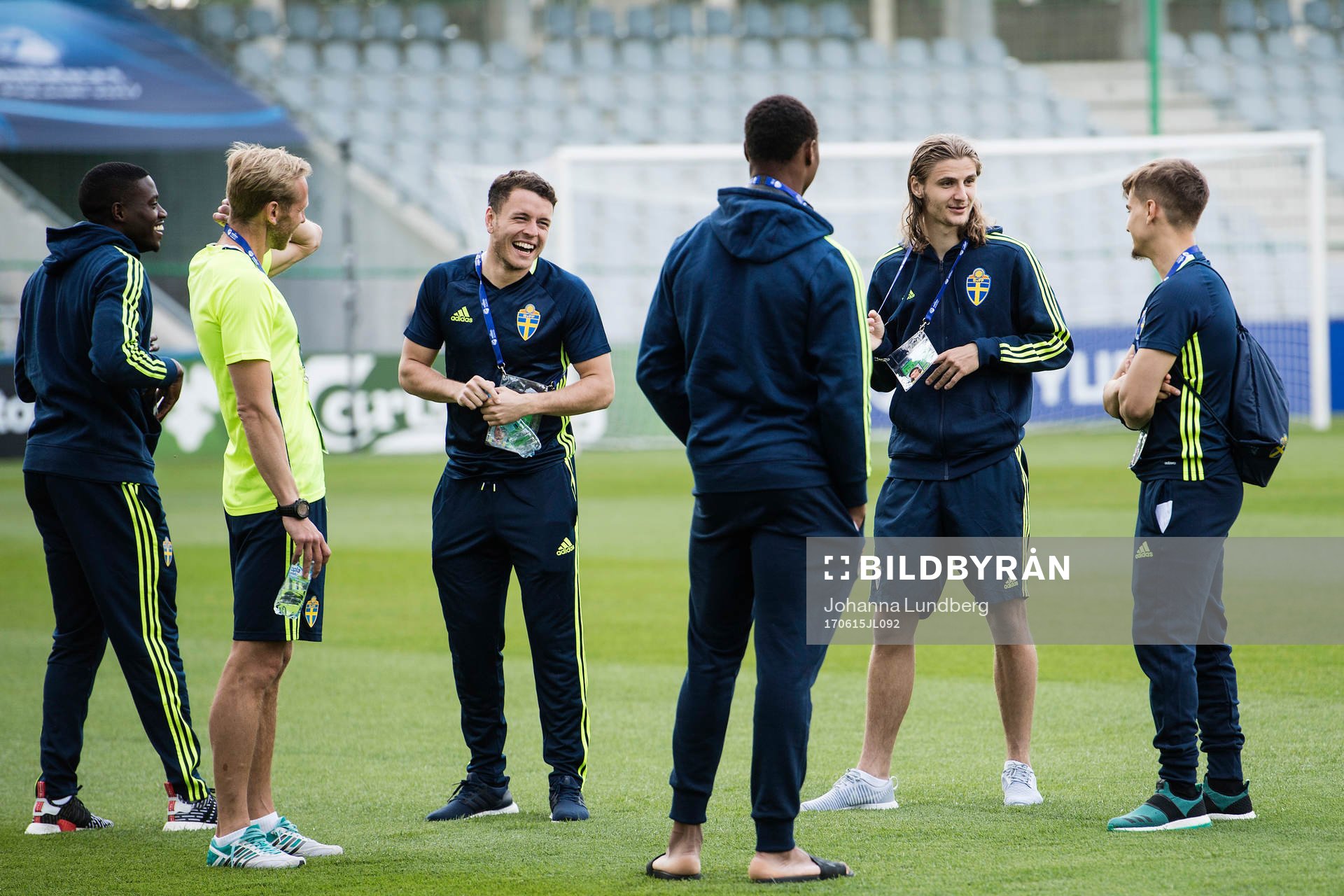 Kerim Mrabti och  Pawel Cibicki på Arena Kielce